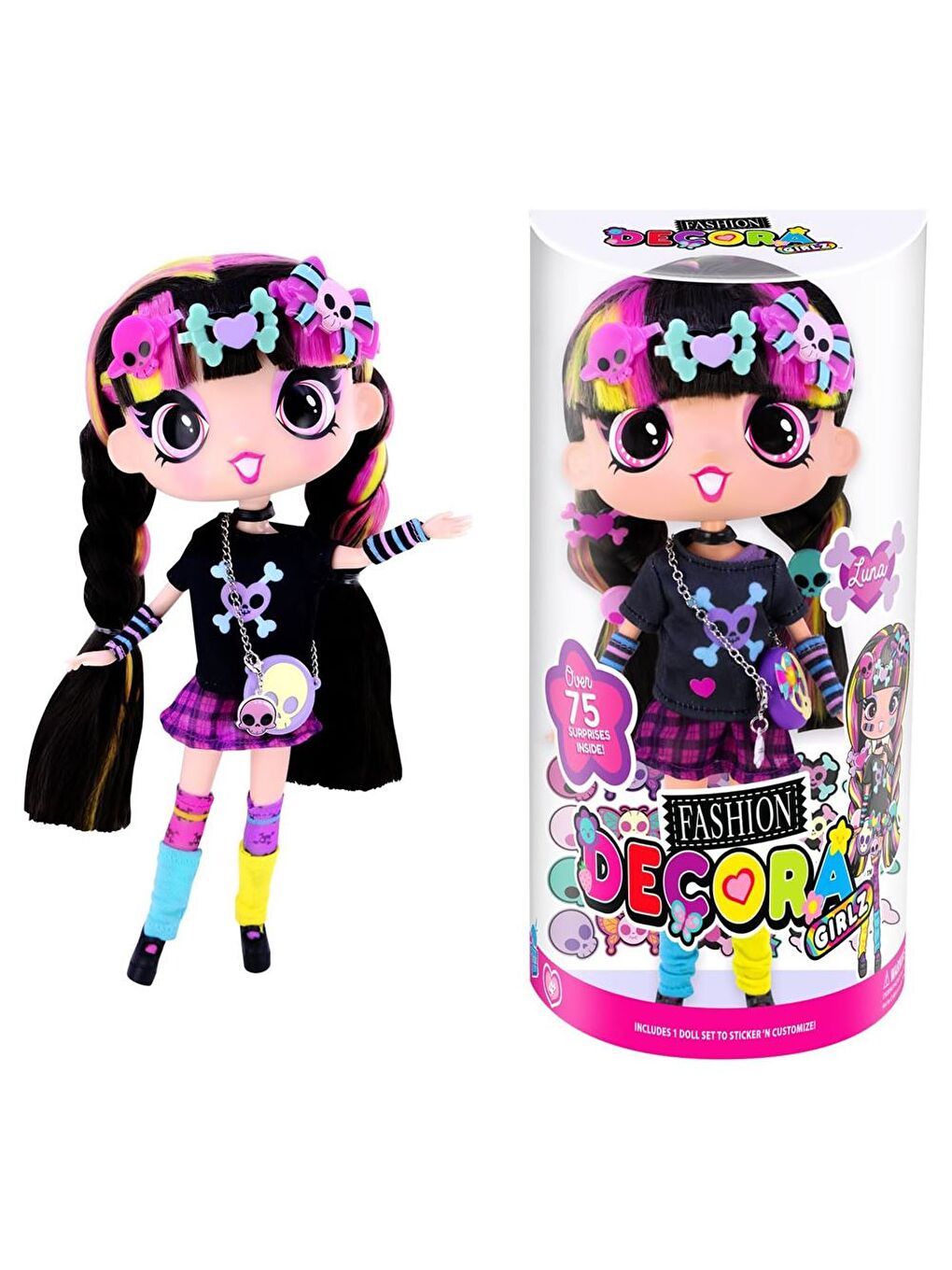 Büyük Moda Bebek 28cm - Luna-4