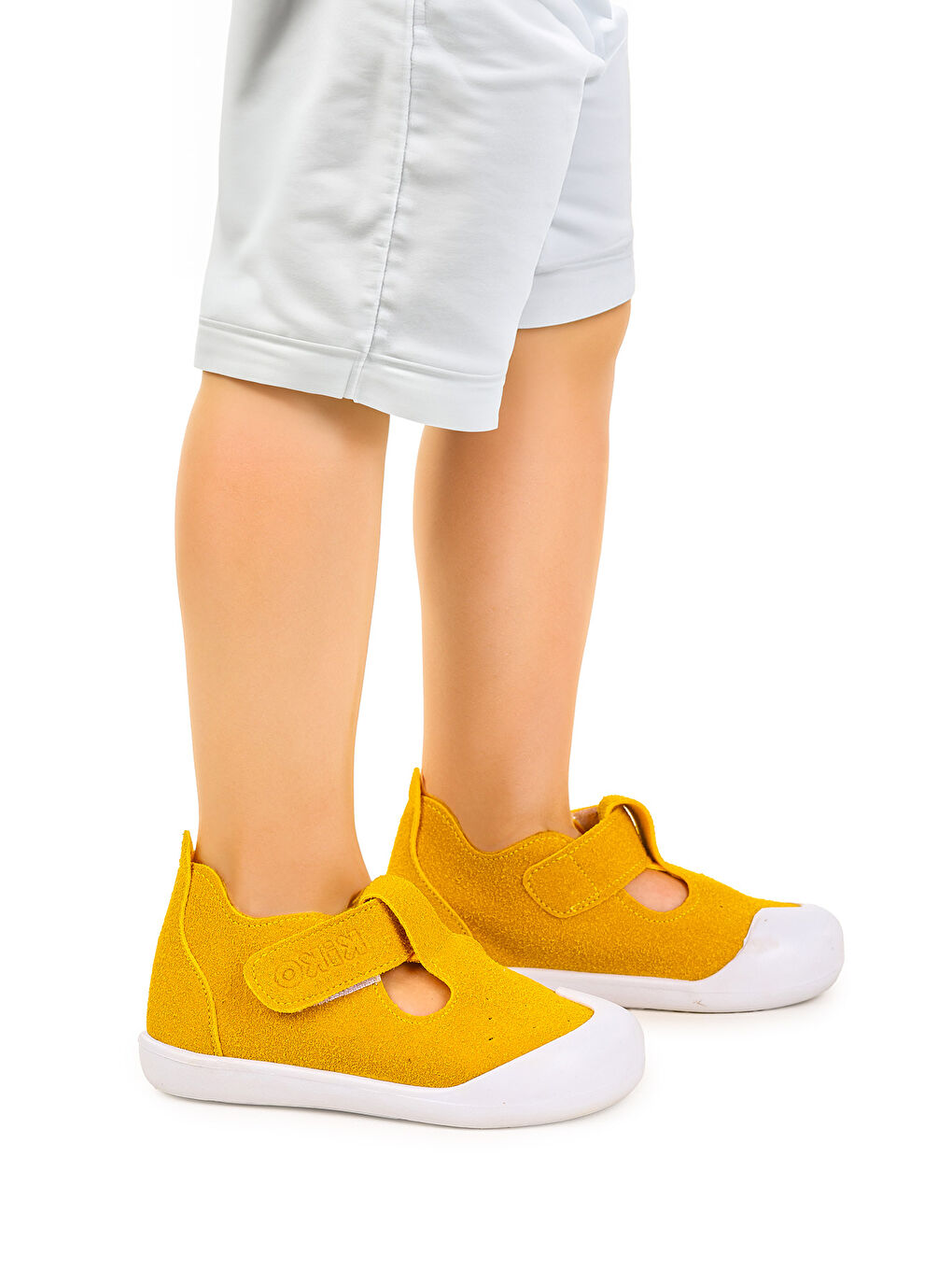 Sarı Elroy İlk Adım Cırtlı Kız Bebek Günlük Ayakkabı-2