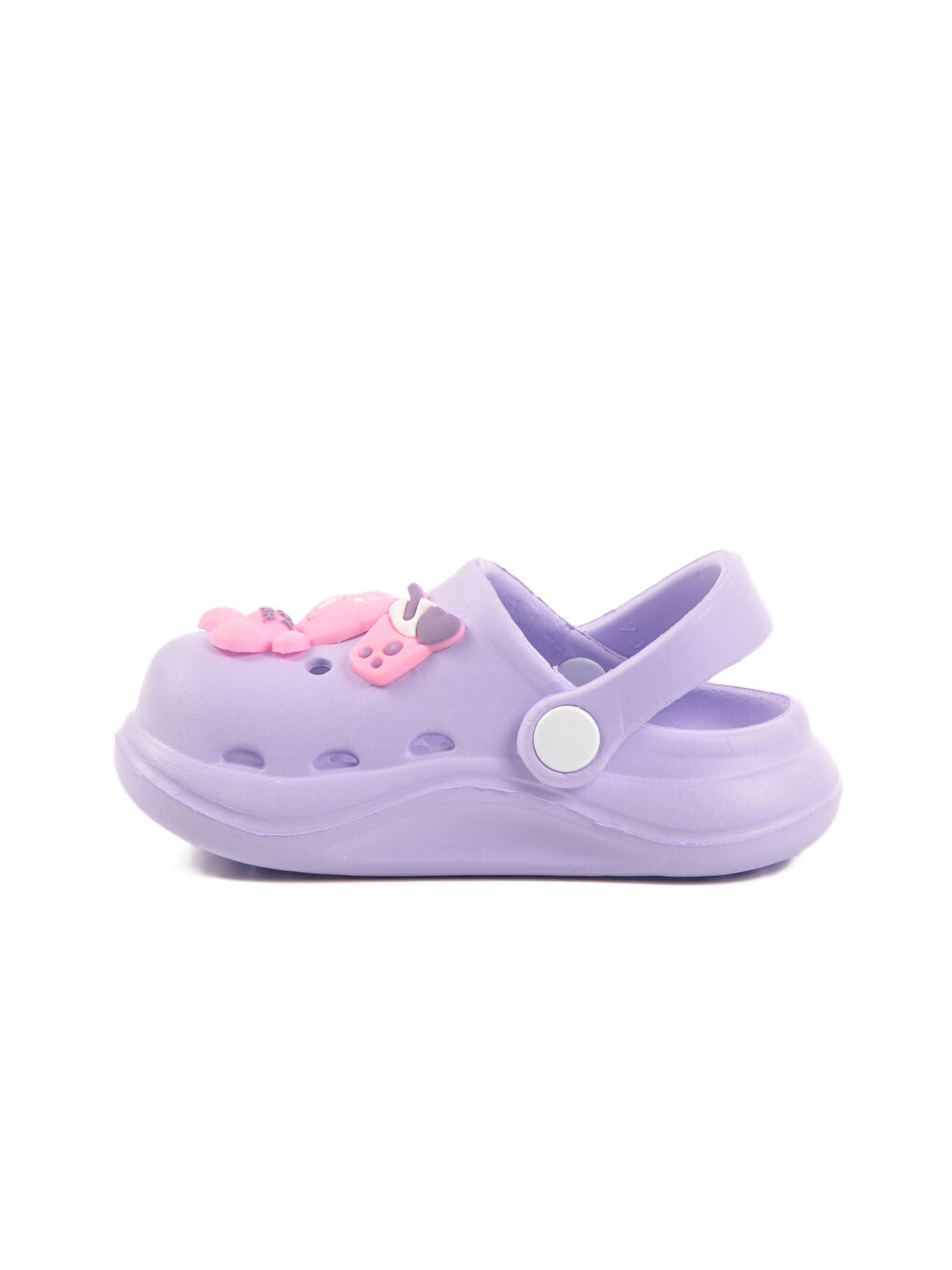 Lila Eva Hafif Kız Çocuk Sabo Terlik 303 B-1