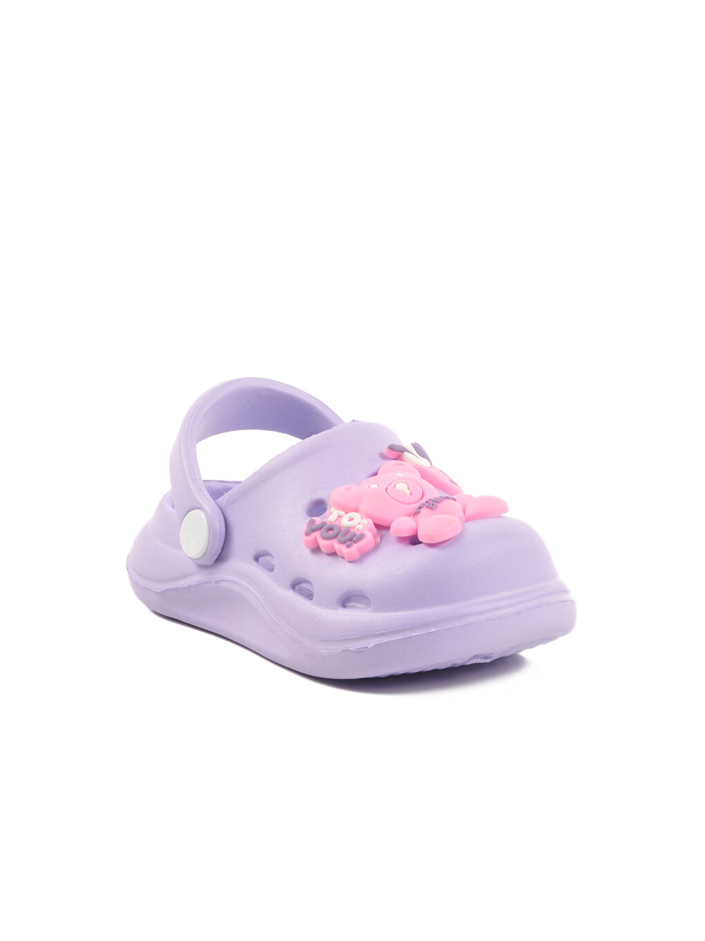 Lila Eva Hafif Kız Çocuk Sabo Terlik 303 B-2