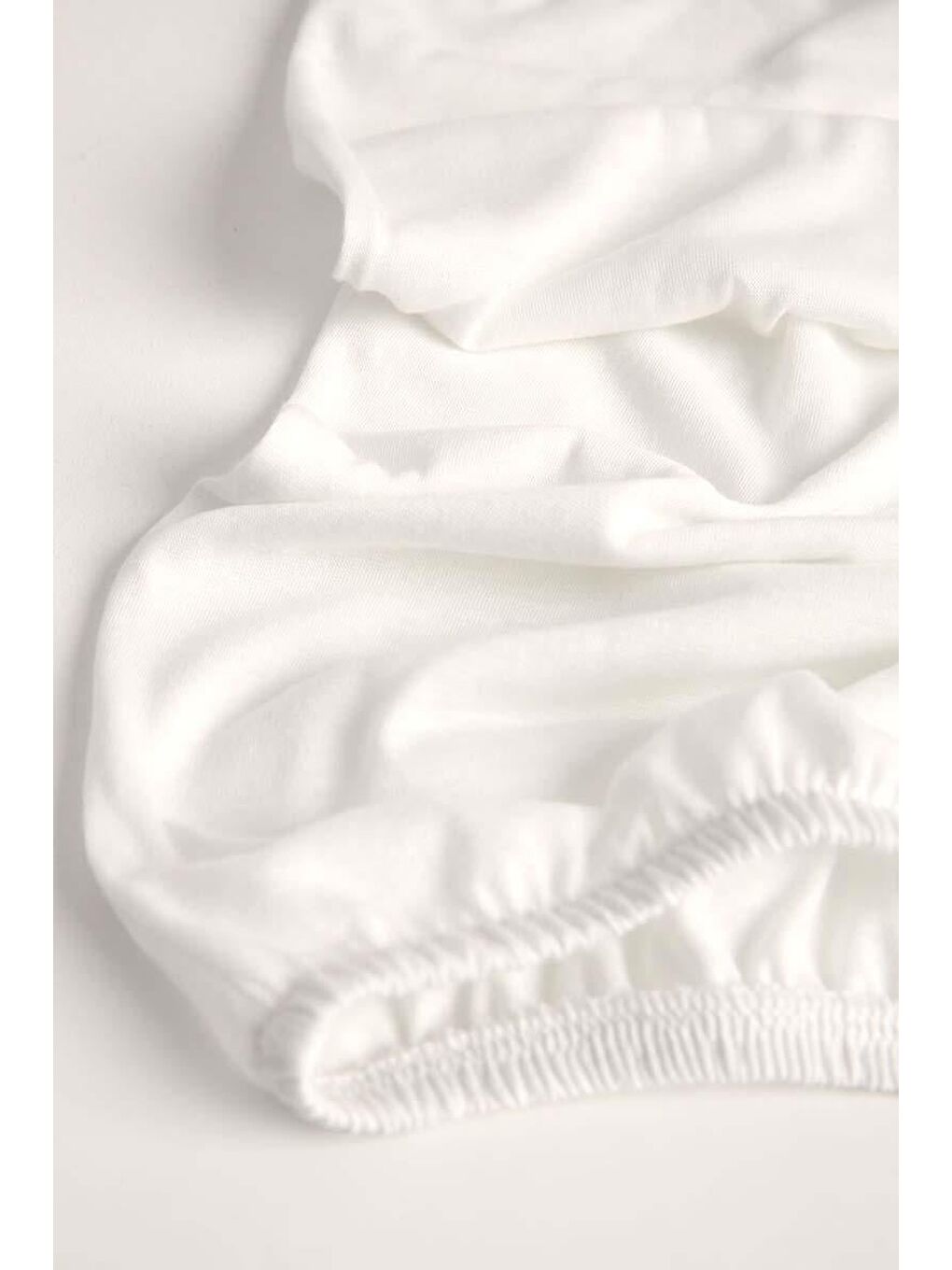 Beyaz-Jarse Beli Lastikli Etek Astarıı-1