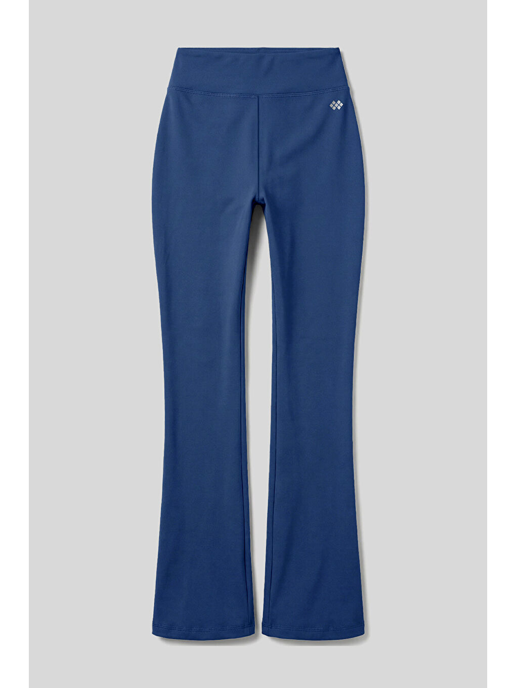 Mavi Parlament Esnek Yüksek Bel Spor Performans Kadın İspanyol Paça Kadın Tayt - 94686