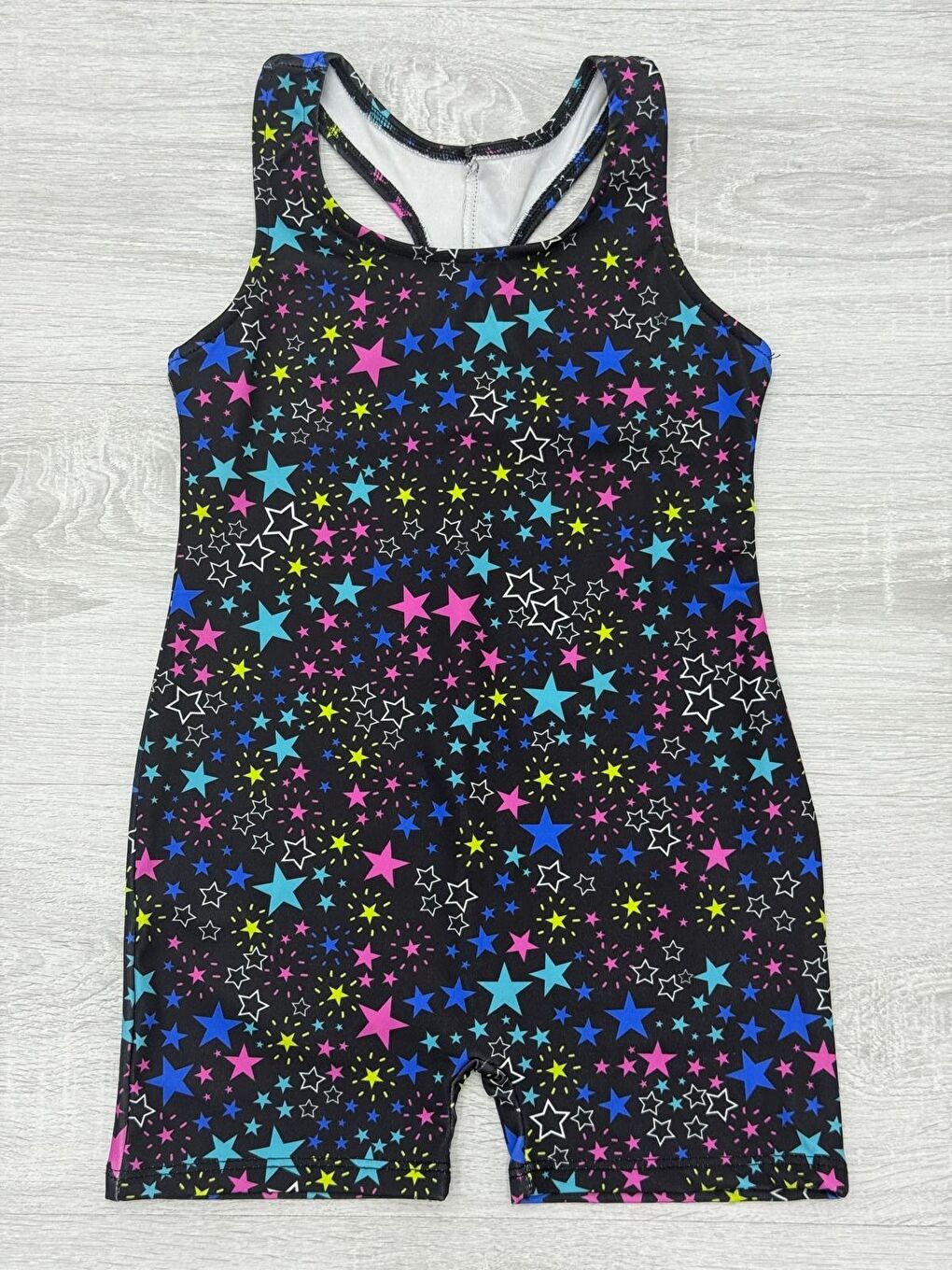 Karışık Kız Çocuk Yüzücü Tulum Mayo 5-15 Yaş 11821-2