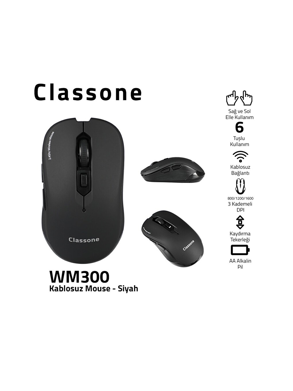 Bordo Ml-t205-wm300 Business Serisi 15.6" Su Geçirmez Kumaş Ve Fermuar ,laptop,notebook Çantası+mouse-5