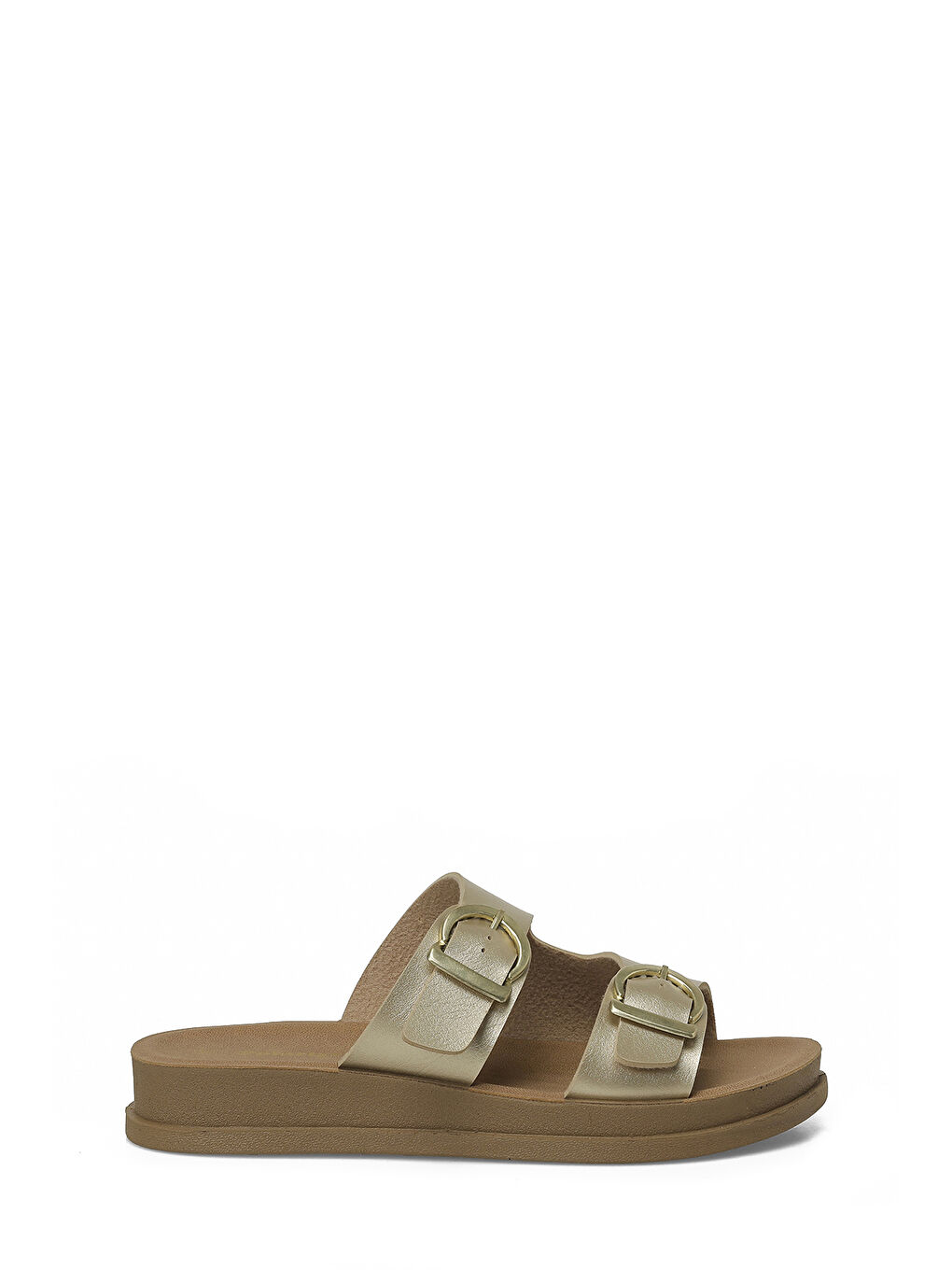 Sarı 407063.Z6FX Altın Kadın Terlik