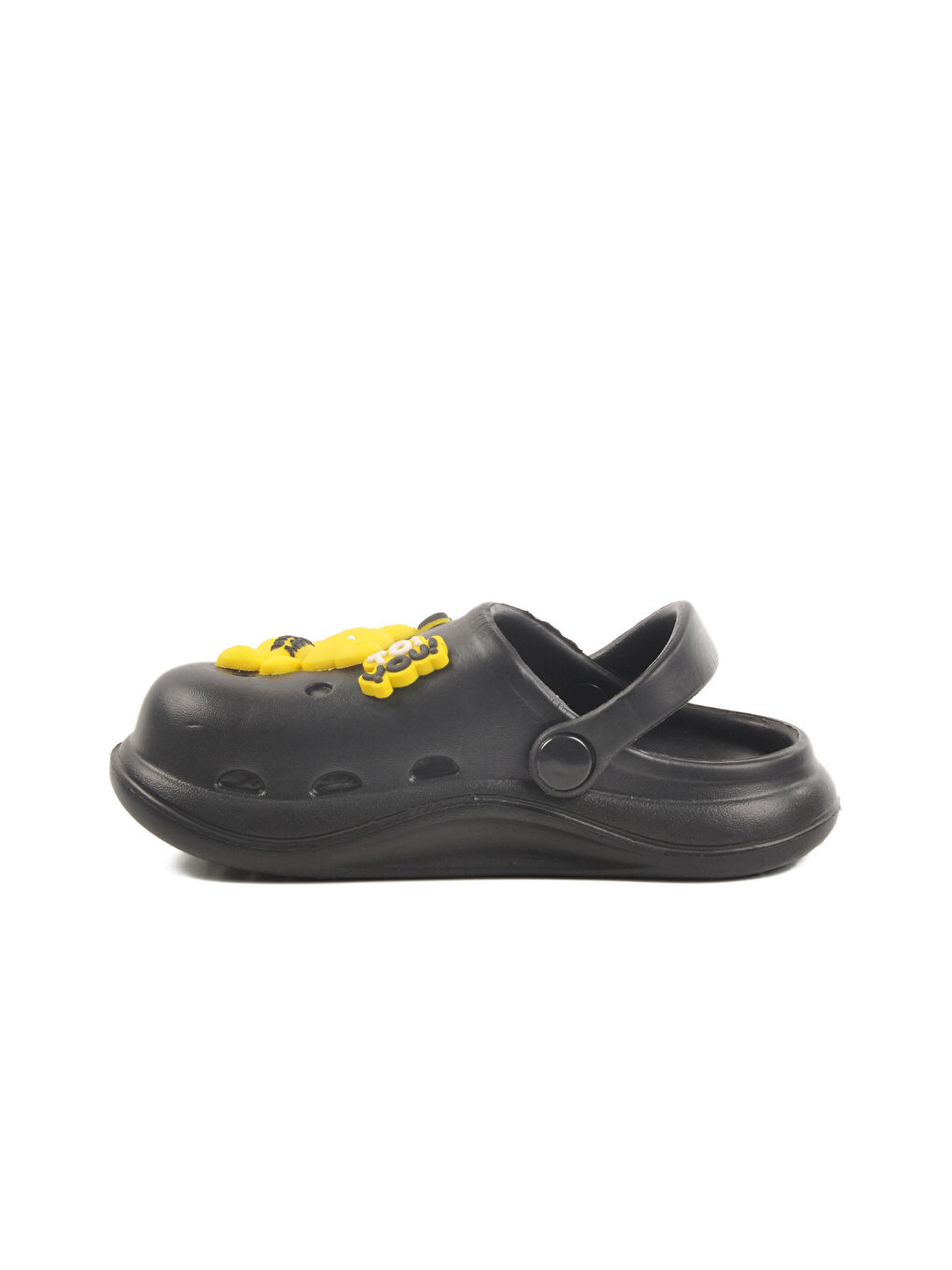 Siyah Eva Hafif Kız Çocuk Sabo Terlik 303 P-1