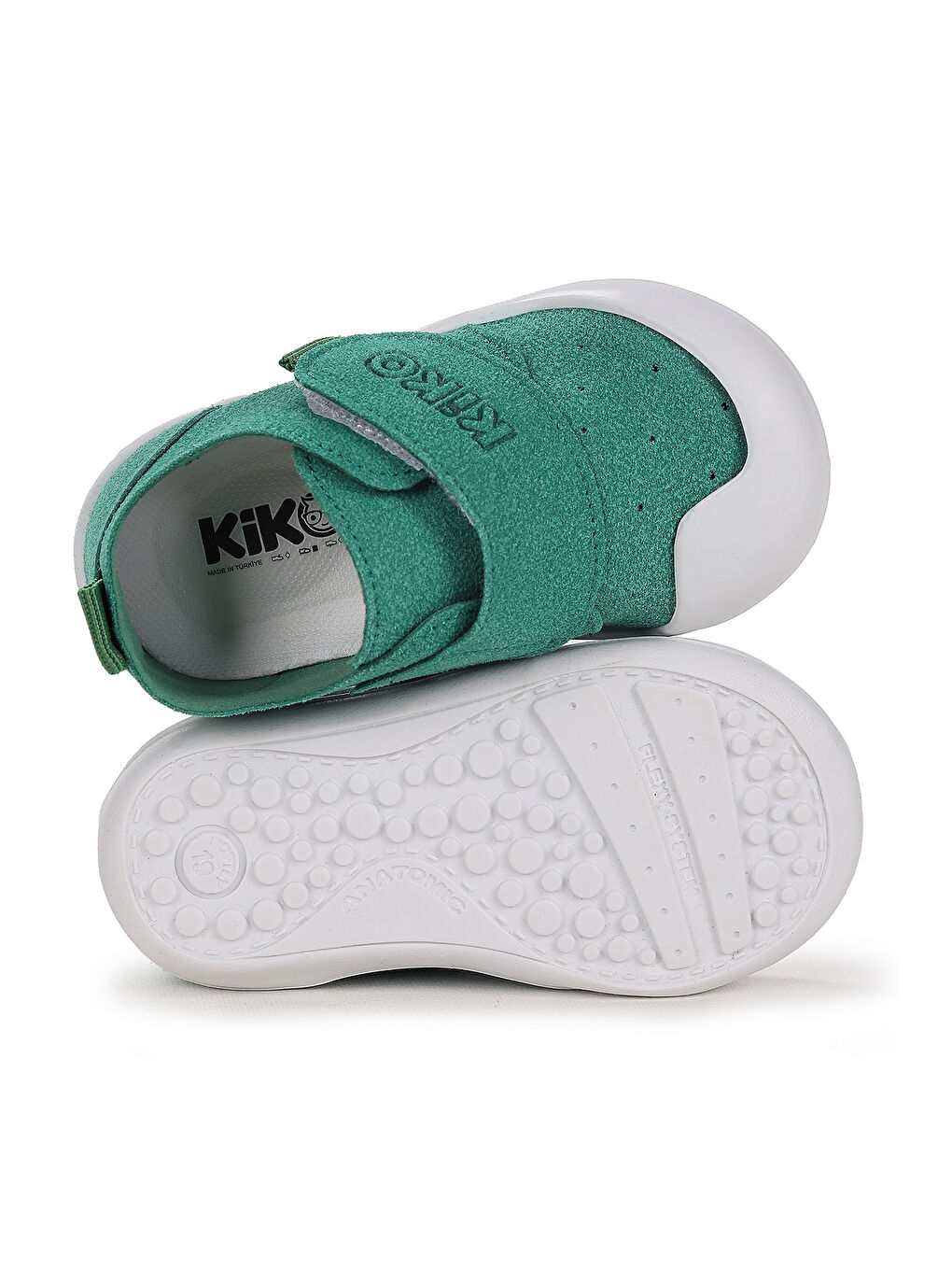 Yeşil Rosie İlk Adım Cırtlı Kız Bebek Günlük Ayakkabı-4