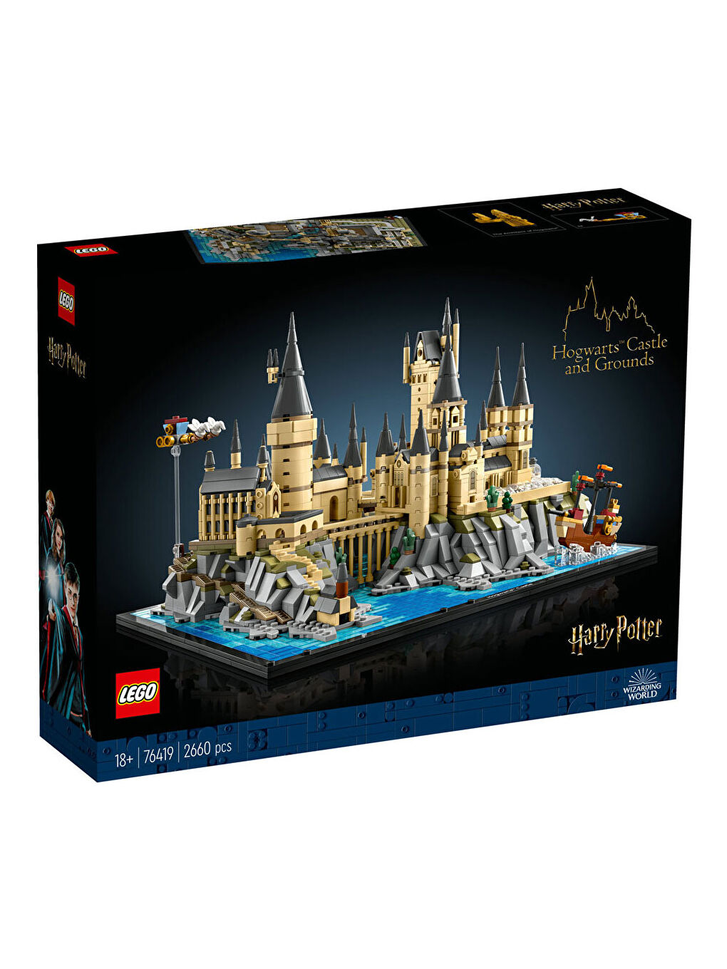 Lego Renksiz Harry Potter Hogwarts Şatosu ve Bahçesi 76419 - 5