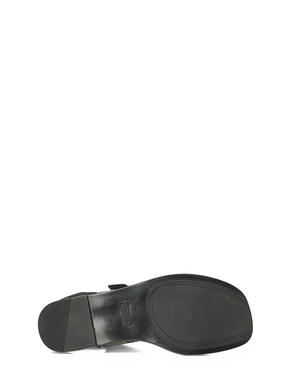 327081.Z 6FX Siyah Kadın Düz Sandalet-5