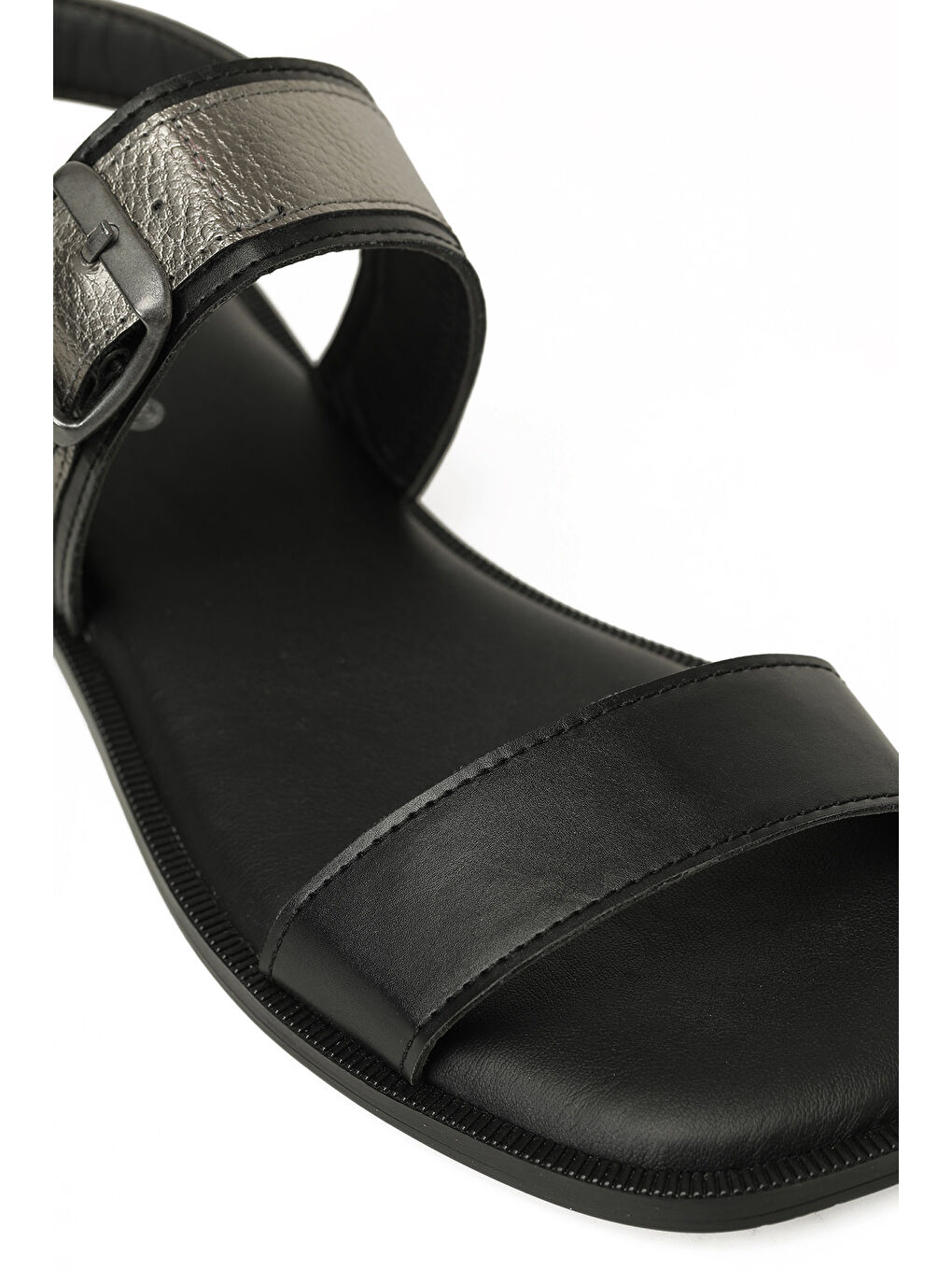 327081.Z 6FX Siyah Kadın Düz Sandalet-6