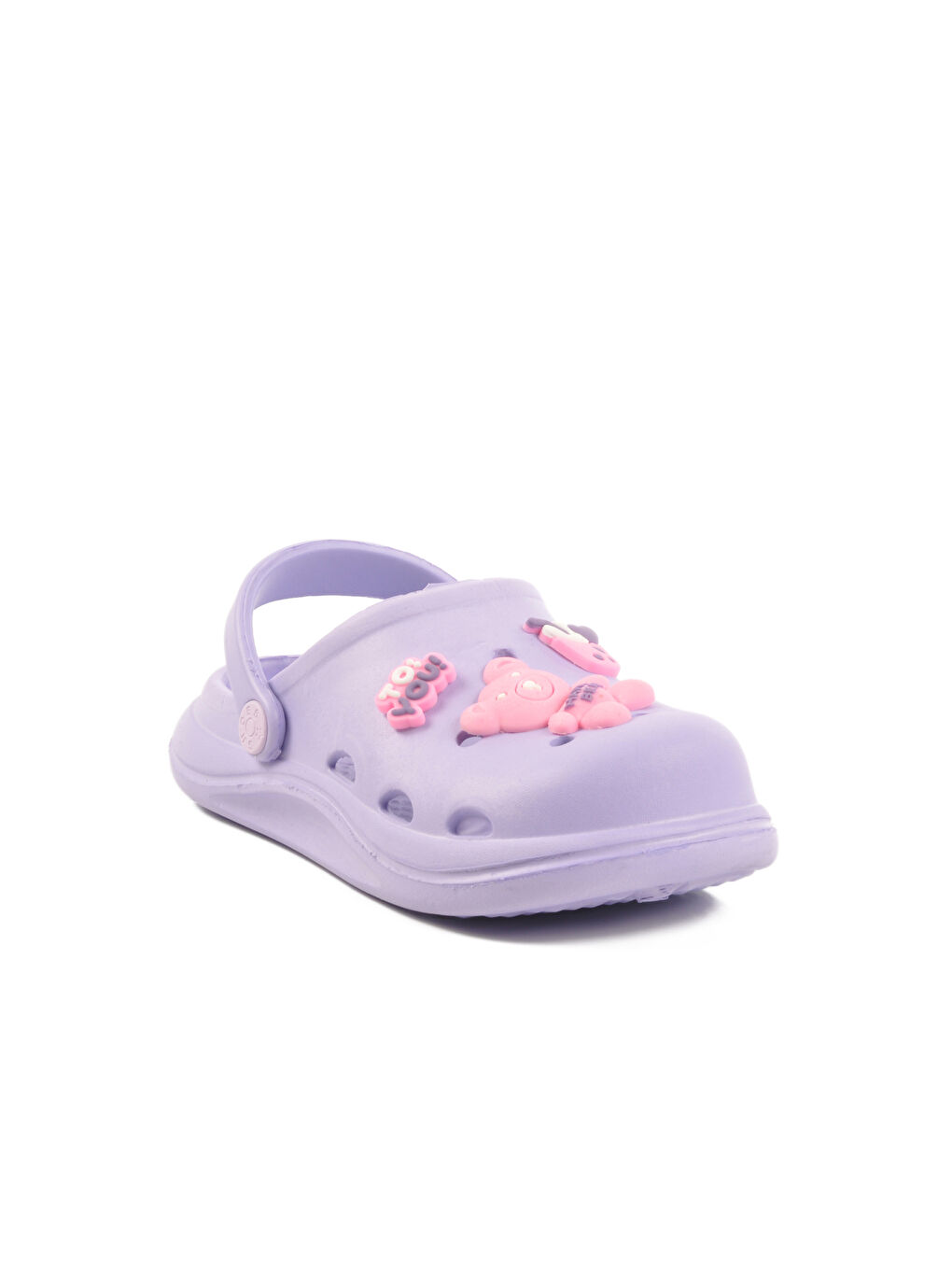 Lila Eva Hafif Kız Çocuk Sabo Terlik 303 F-2