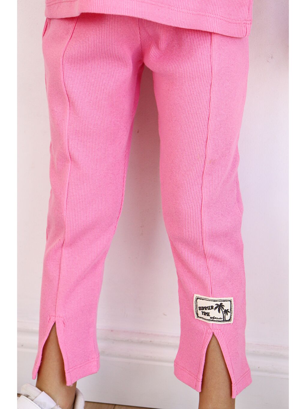 Pembe Paça Yırtıklı Takım-1