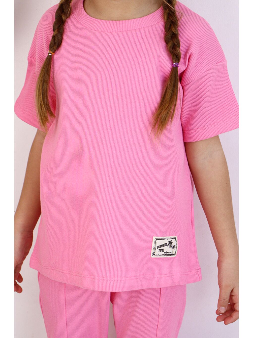 Pembe Paça Yırtıklı Takım-2