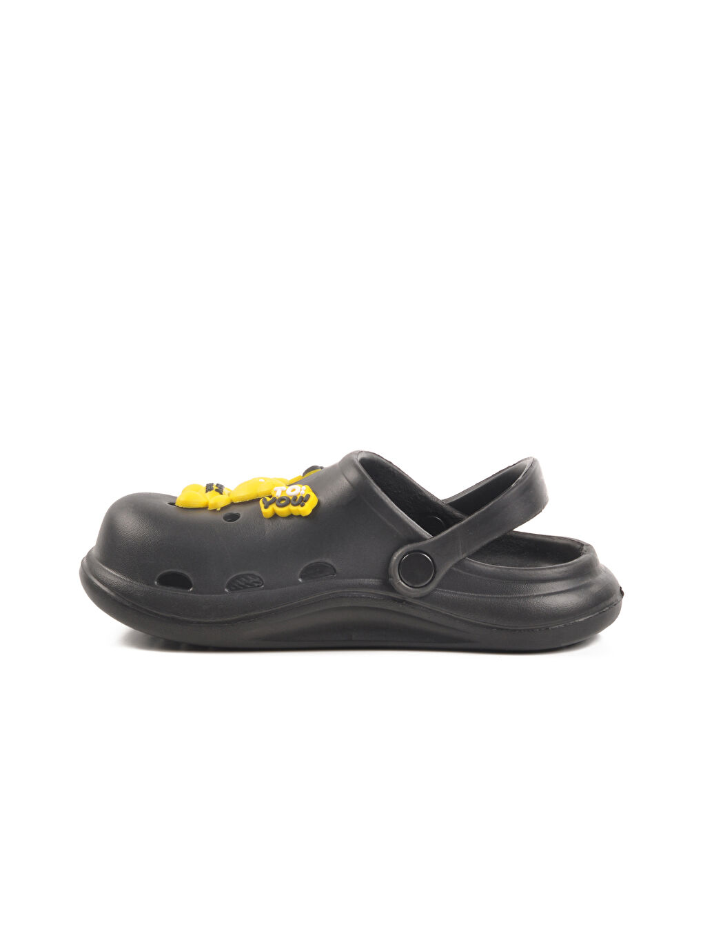 Siyah Eva Hafif Kız Çocuk Sabo Terlik 303 F-1