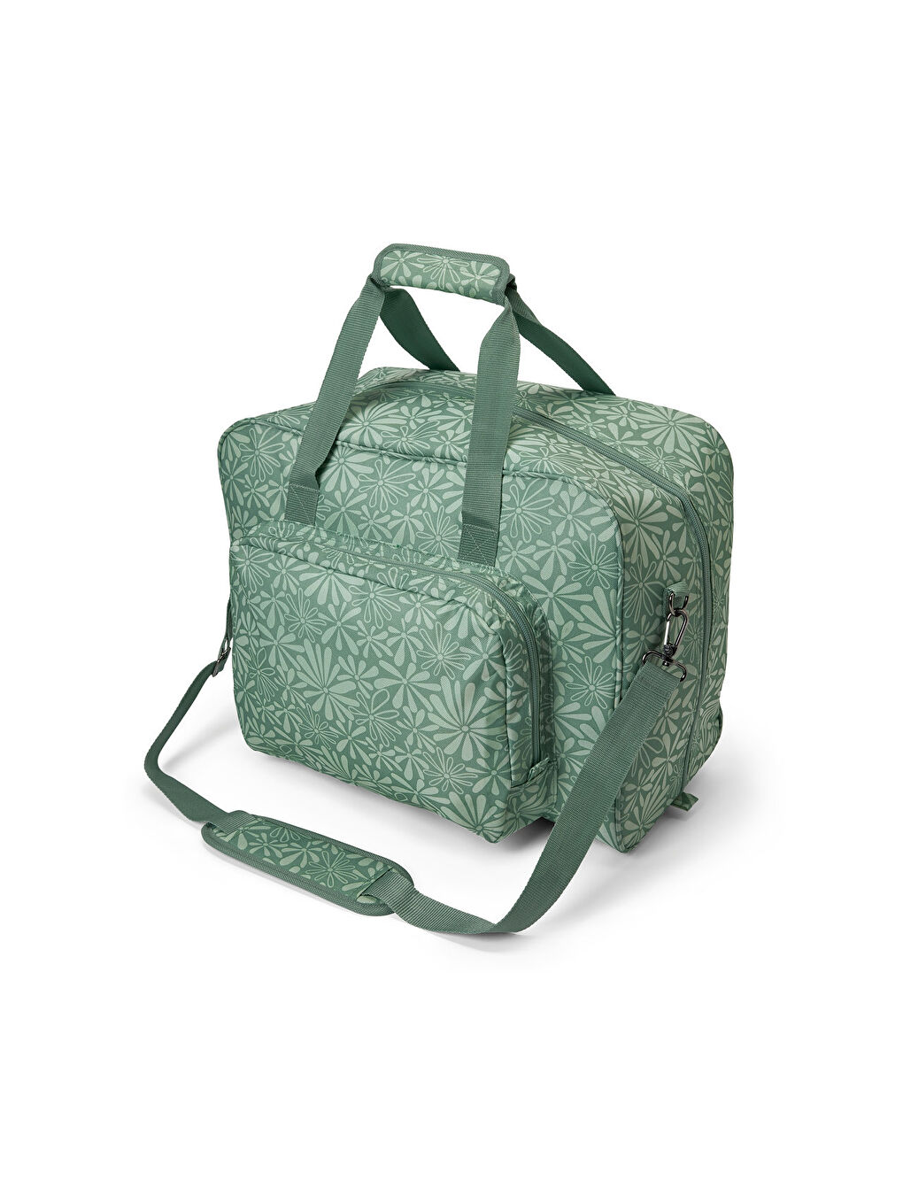 Yeşil Dikiş Makinesi El Çantası-4