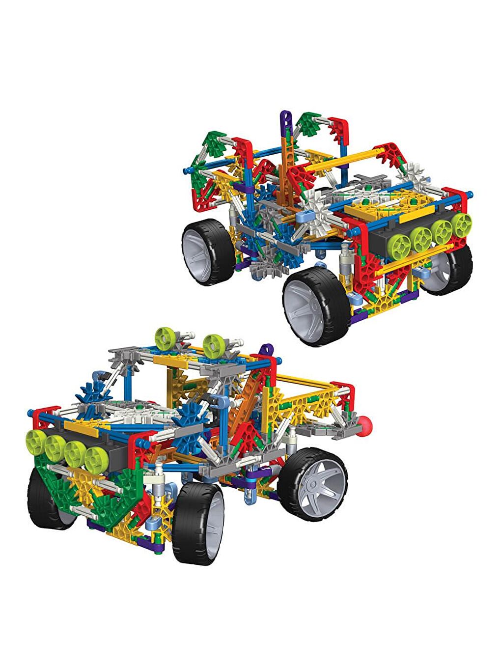 KNex Karışık K'Nex 4 Çeker Kamyon Tasarım Seti - 3