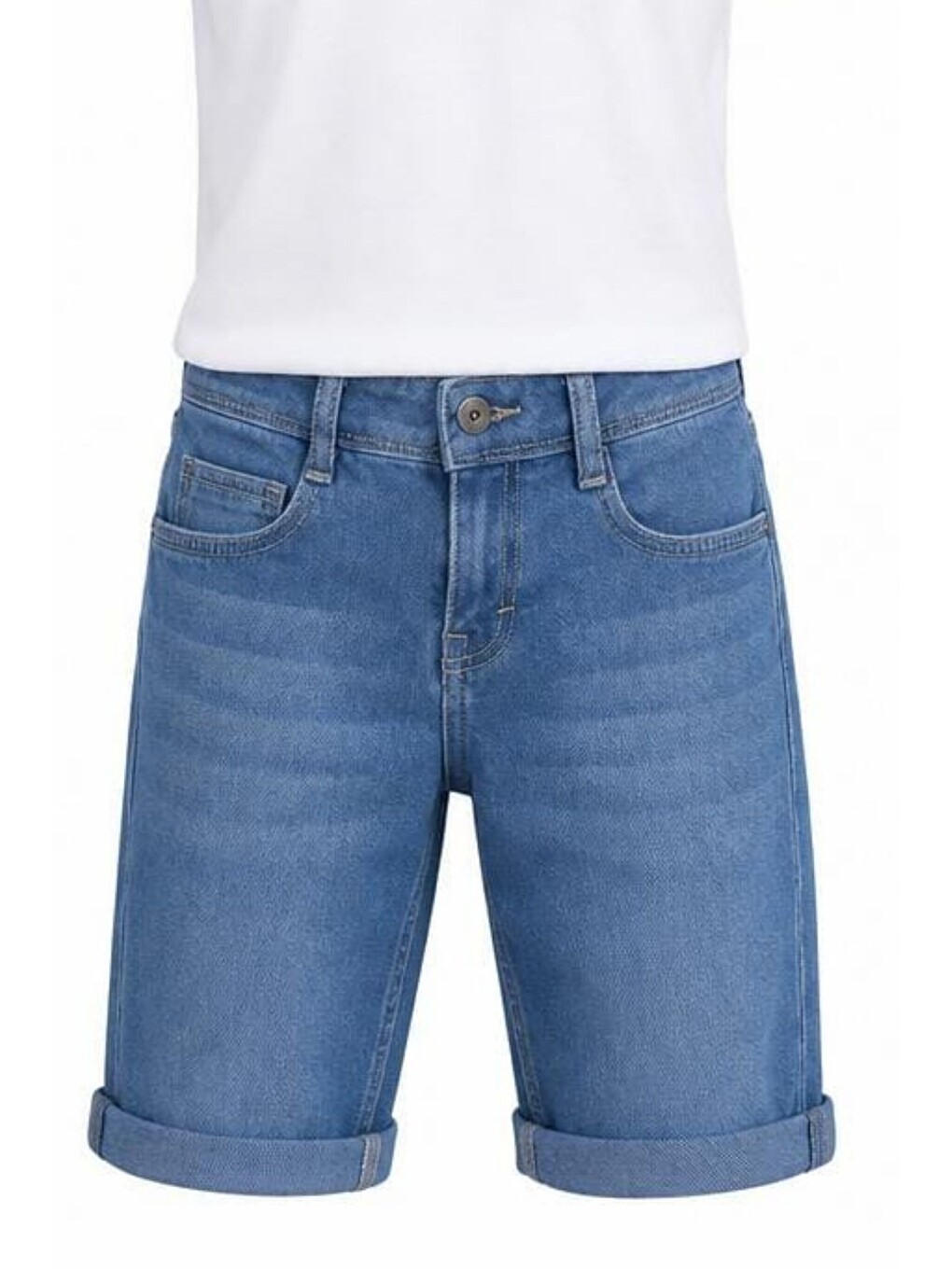 Mavi Erkek Çocuk Elastanlı Jean Şort Pnt6011-5