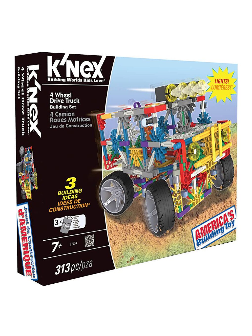 KNex Karışık K'Nex 4 Çeker Kamyon Tasarım Seti - 4