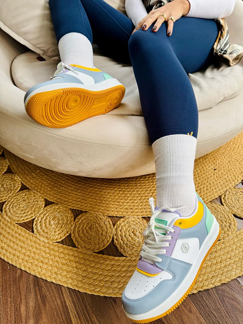 Mavi KADIN SPOR AYAKKABI-1