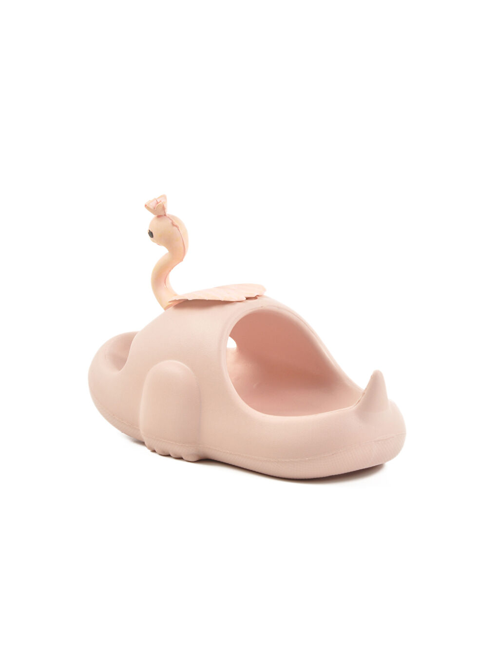 Pembe Pudra Hafif Eva Kuğulu Kız Çocuk Terlik Kuğu P-F-3