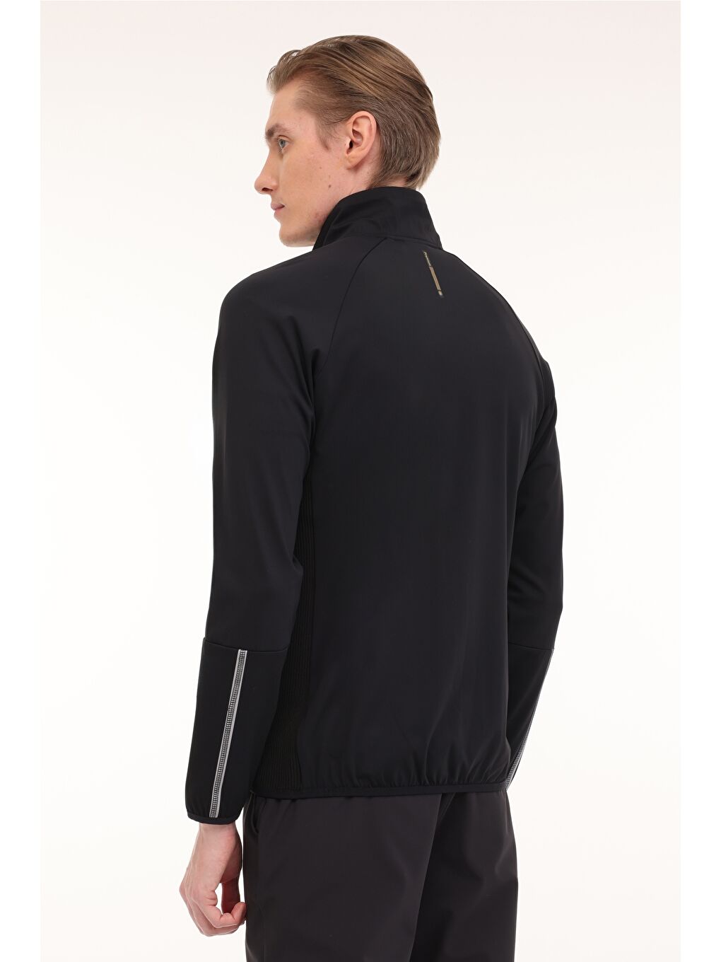 ML ZOME 18ITL-GD2 4PR Siyah Erkek Eşofman Üstü-1