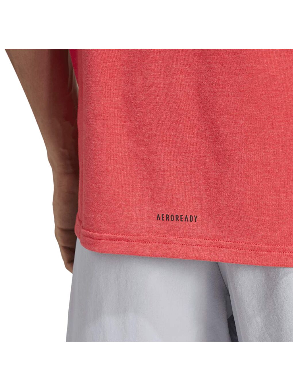 Designed For Training Erkek Kırmızı Yuvarlak Yaka Tişört-3