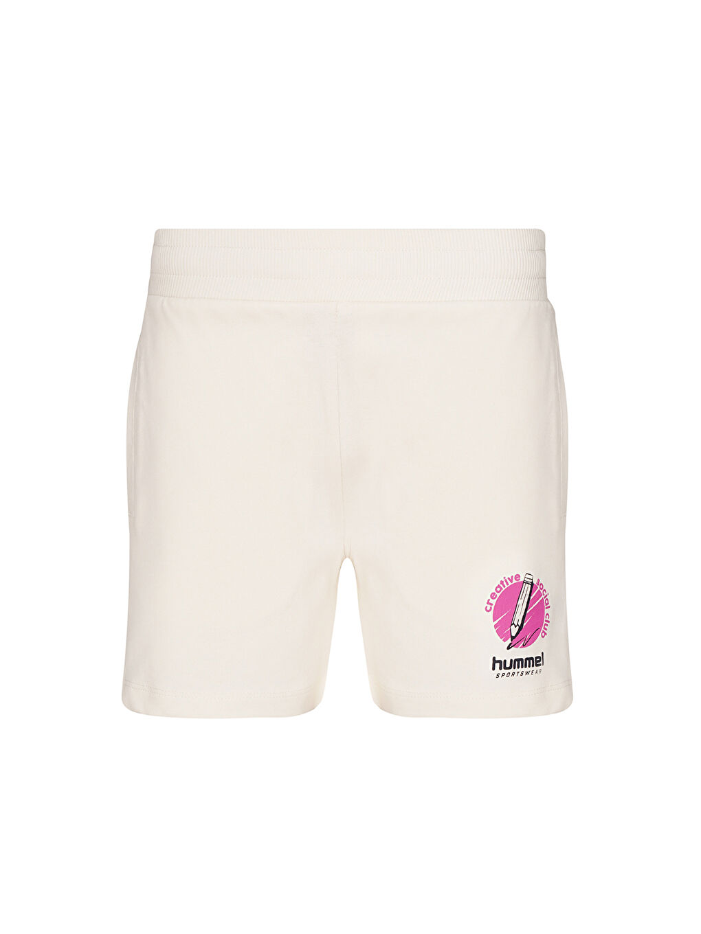 Lana Kız Çocuk Ekru Şort-1