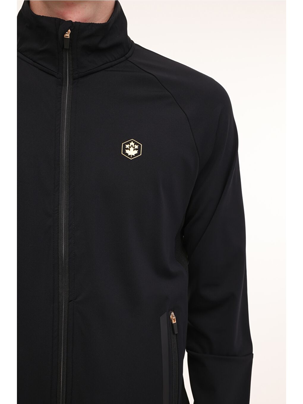 ML ZOME 18ITL-GD2 4PR Siyah Erkek Eşofman Üstü-3