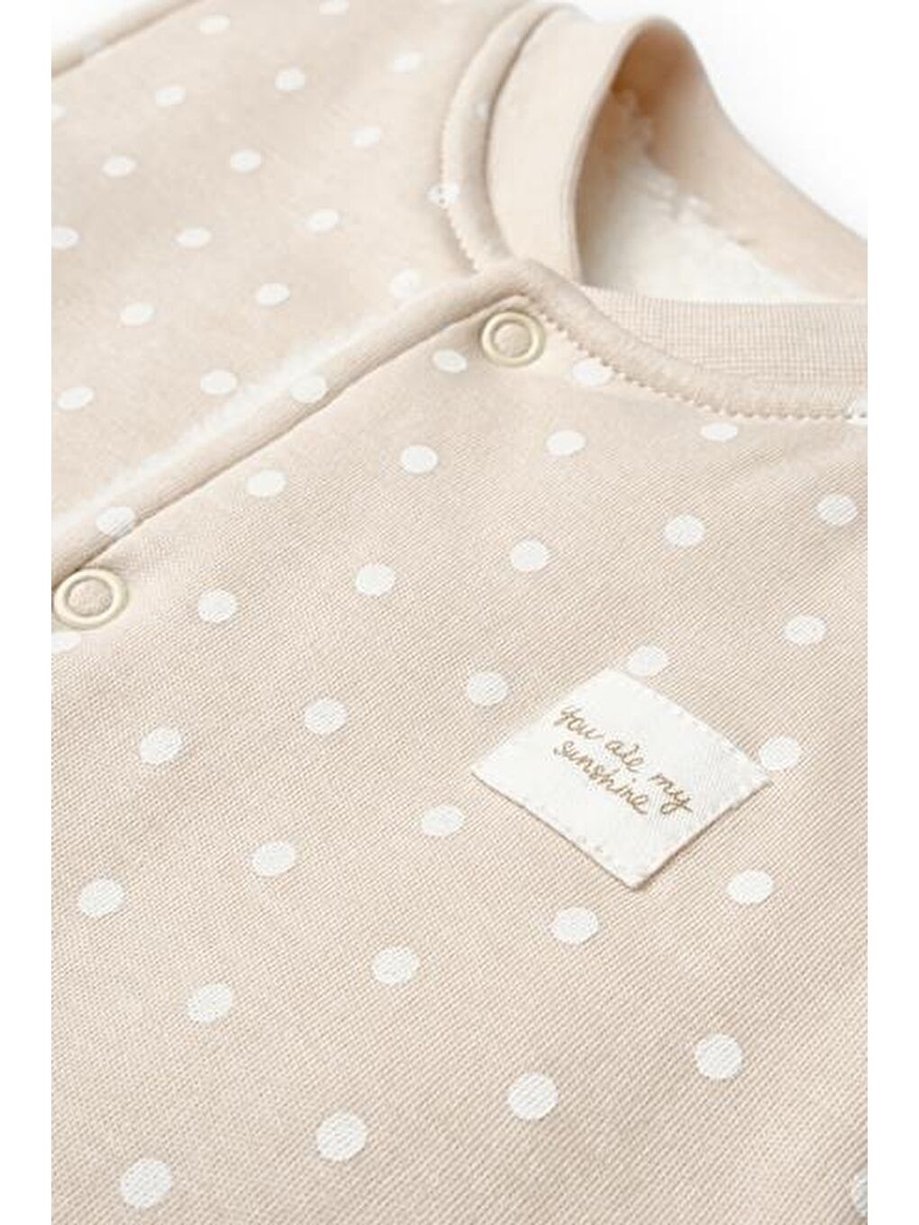 Ekru Bebek Yelek %100 Organic Pamuk Yenidoğan Serisi-CSY8116-4