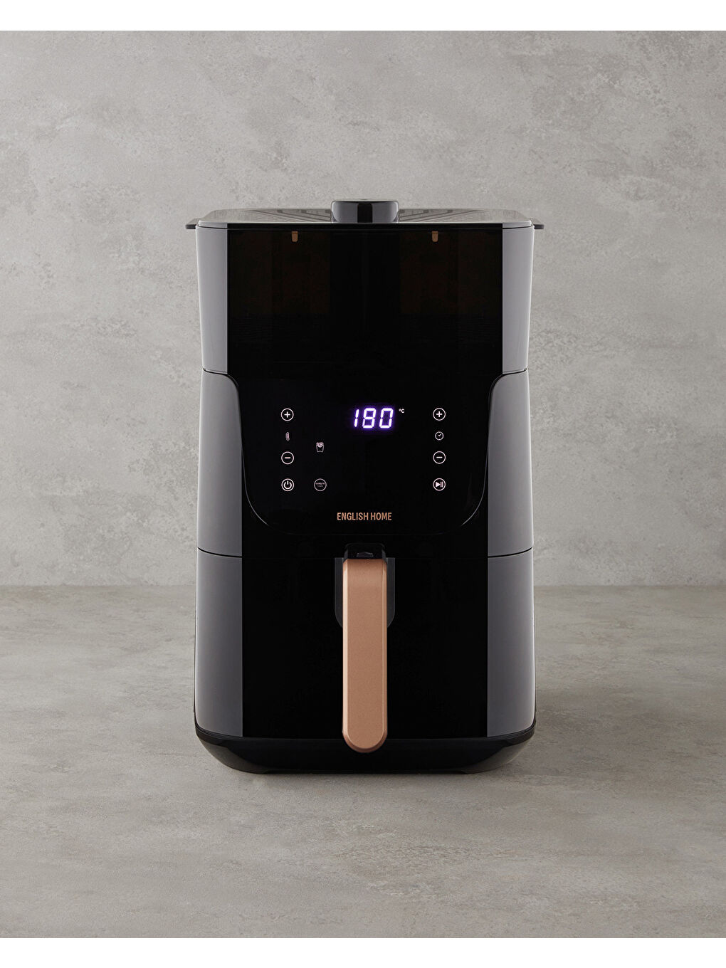 AIF 2030 XL Sıcak Tutma Hazneli Airfryer 1500W Siyah-Bakır-1