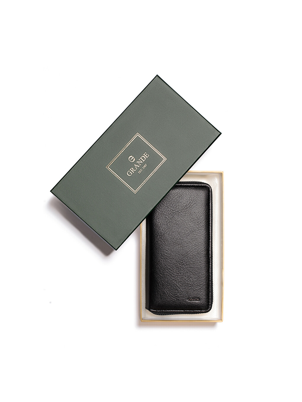 Siyah Unisex Cüzdan & Kartlık 1780 Deri Cüzdan Kartlık-4