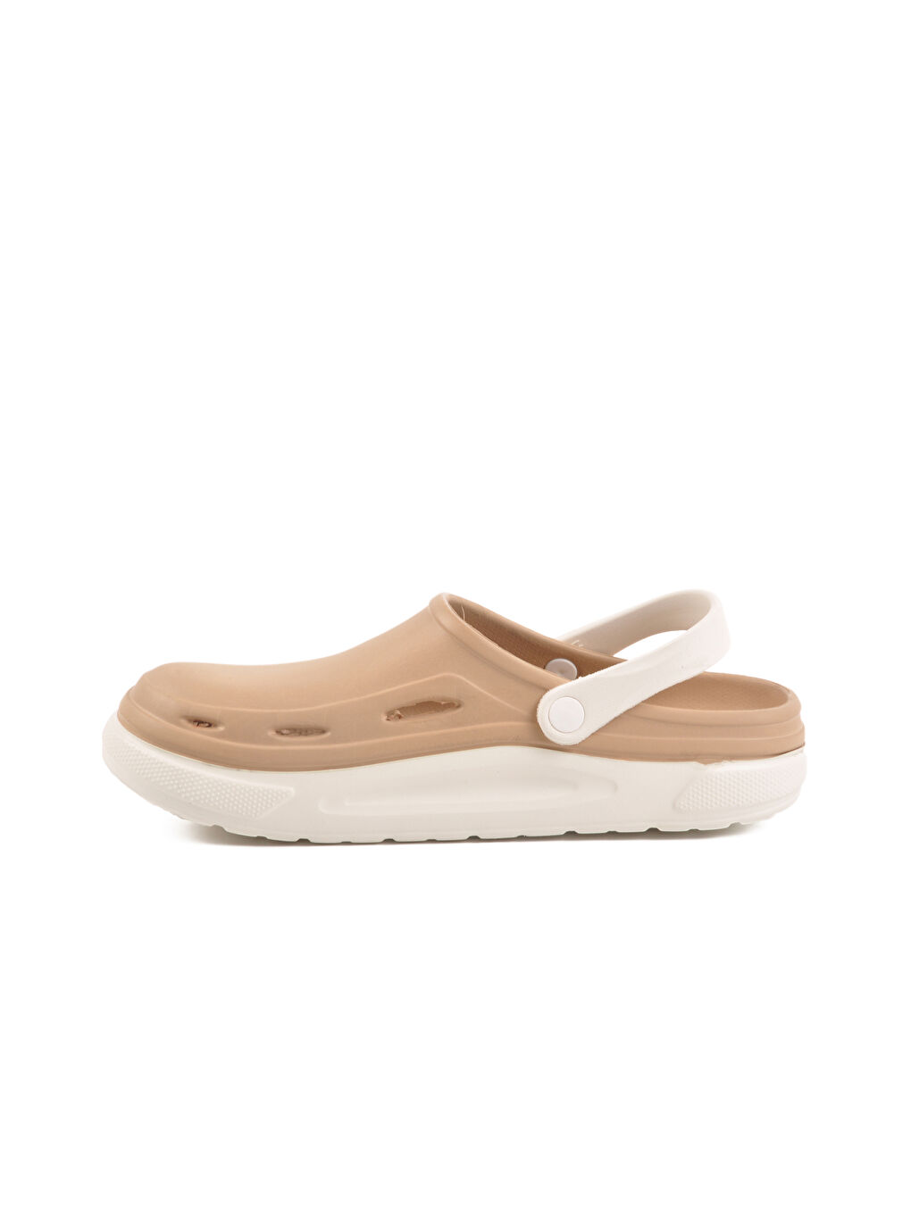 Bej Hafif Eva Erkek Sabo Terlik M-1