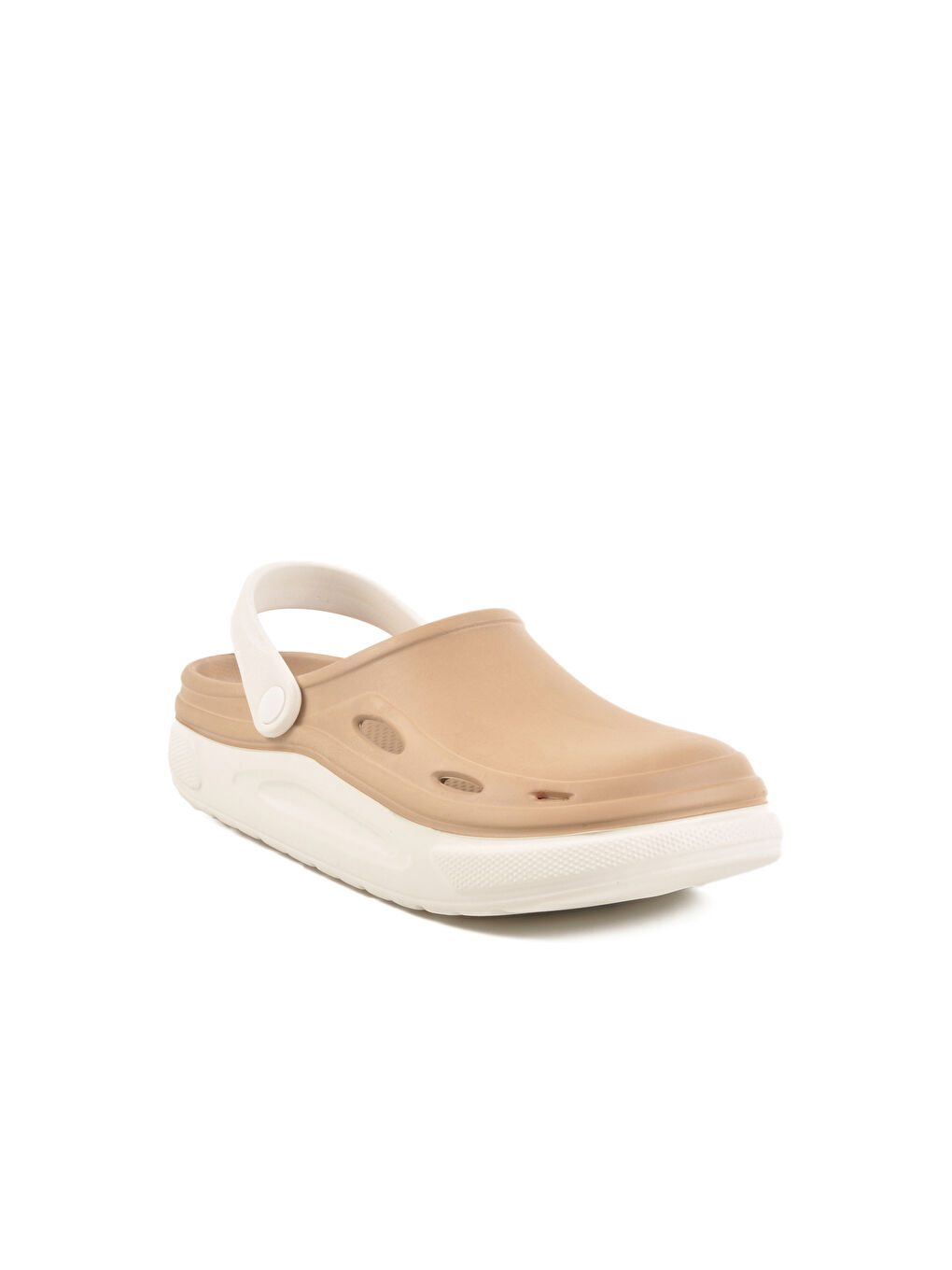 Bej Hafif Eva Erkek Sabo Terlik M-2