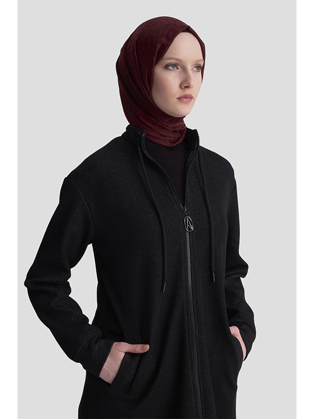 Trend Hırka 25Kt555 Siyah-3