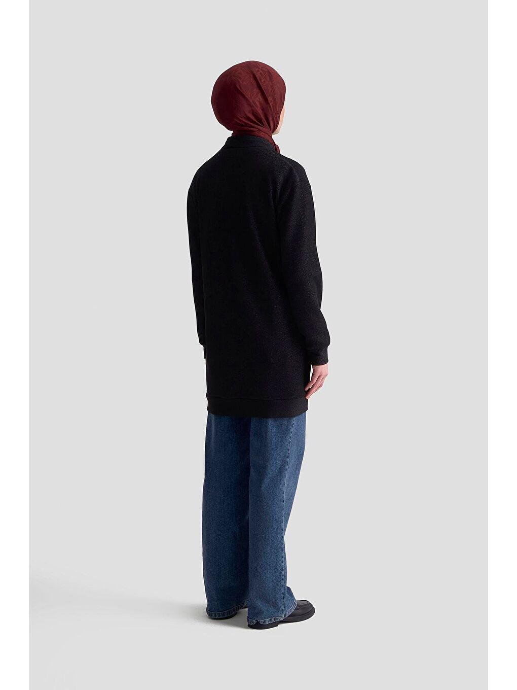 Trend Hırka 25Kt555 Siyah-4