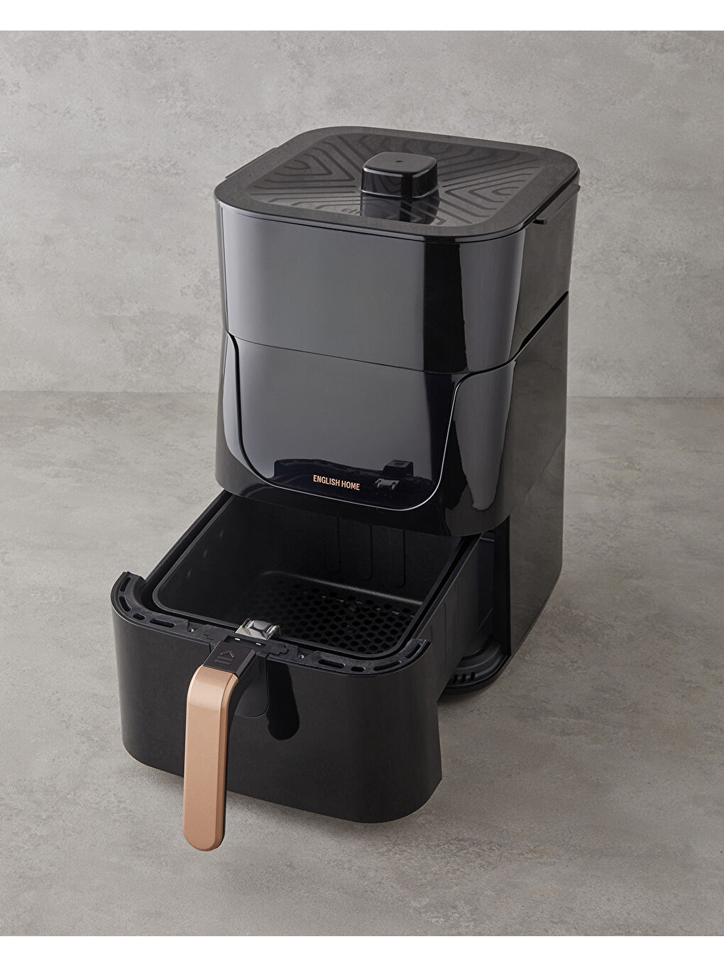 AIF 2030 XL Sıcak Tutma Hazneli Airfryer 1500W Siyah-Bakır-5