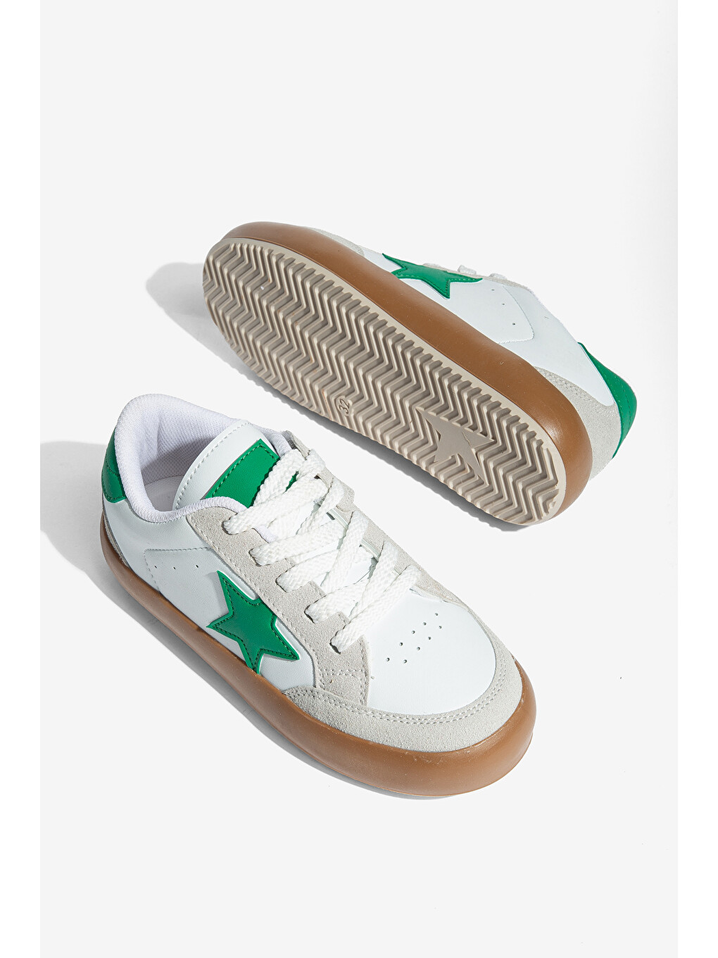 Yeşil Kids Zeer Çocuk Unisex Günlük Ortopedik Sneaker Spor Ayakkabı-2