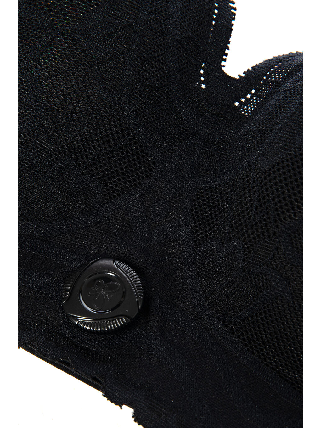 Siyah Kadın Dantelli Ön Ayarlı Döner Mekanizmalı Toparlayıcı Sütyen-2