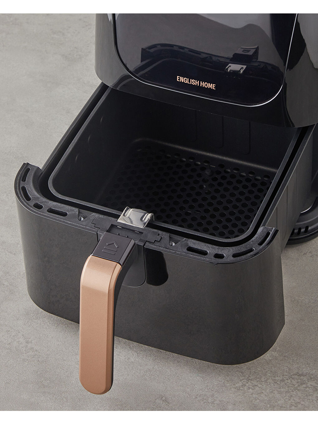 AIF 2030 XL Sıcak Tutma Hazneli Airfryer 1500W Siyah-Bakır-6