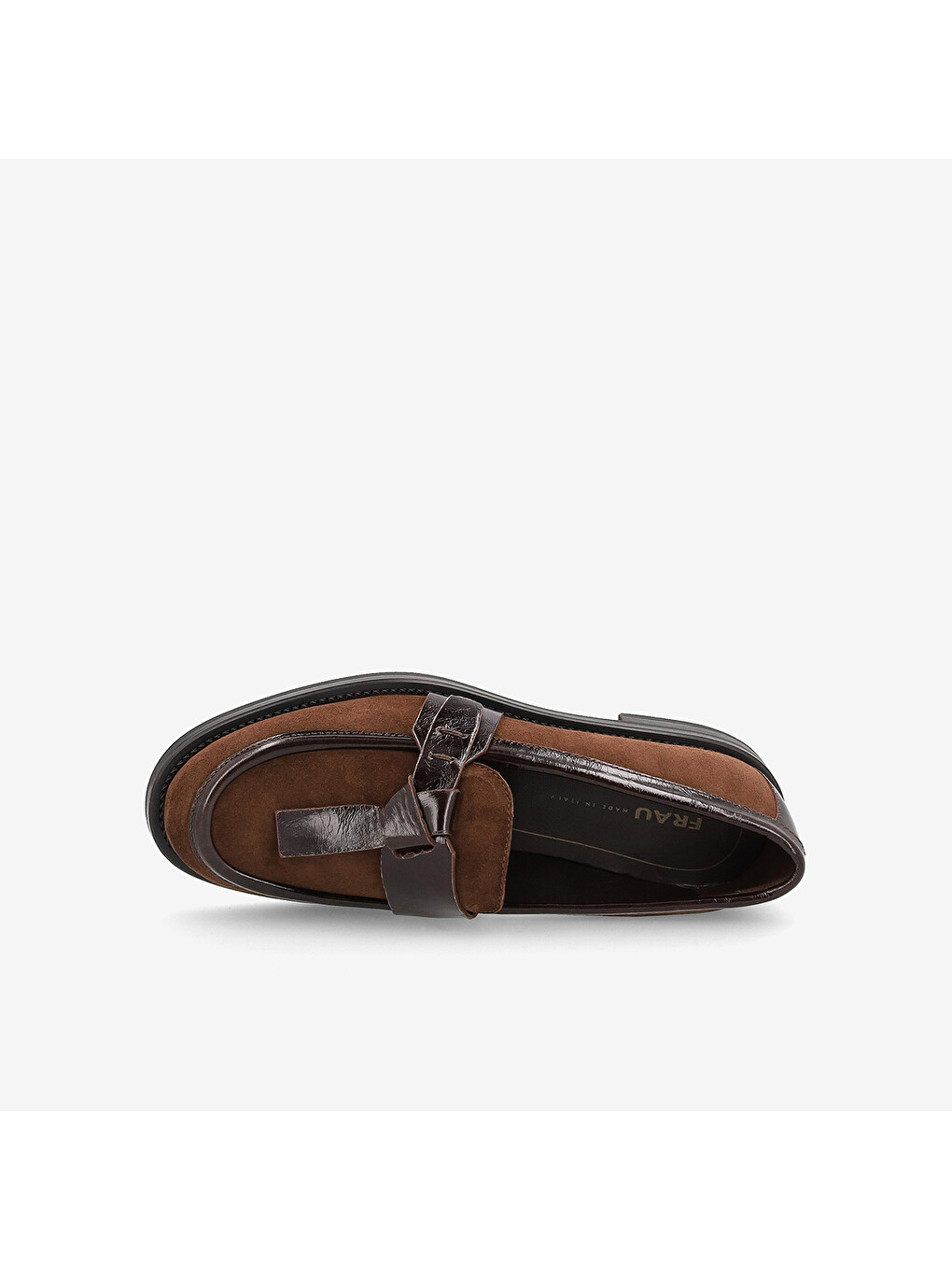Kahverengi Kadın Acı Kahve Loafer 90c8 Softyfancy-3