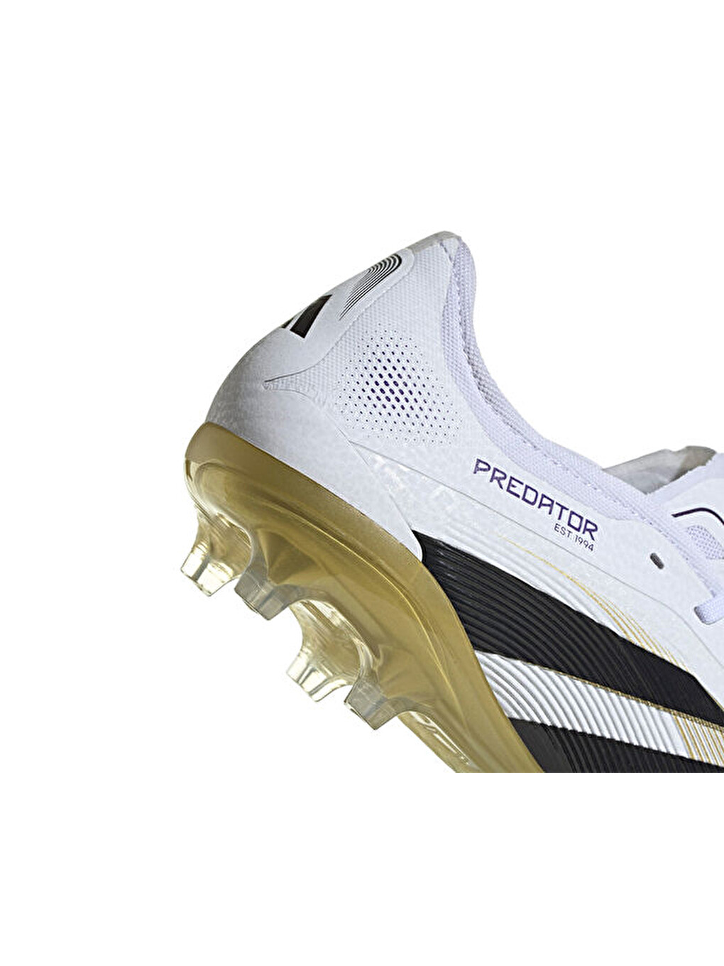 Predator Pro Fg Erkek Çim Zemin Kramponu Jı1194 Beyaz-7