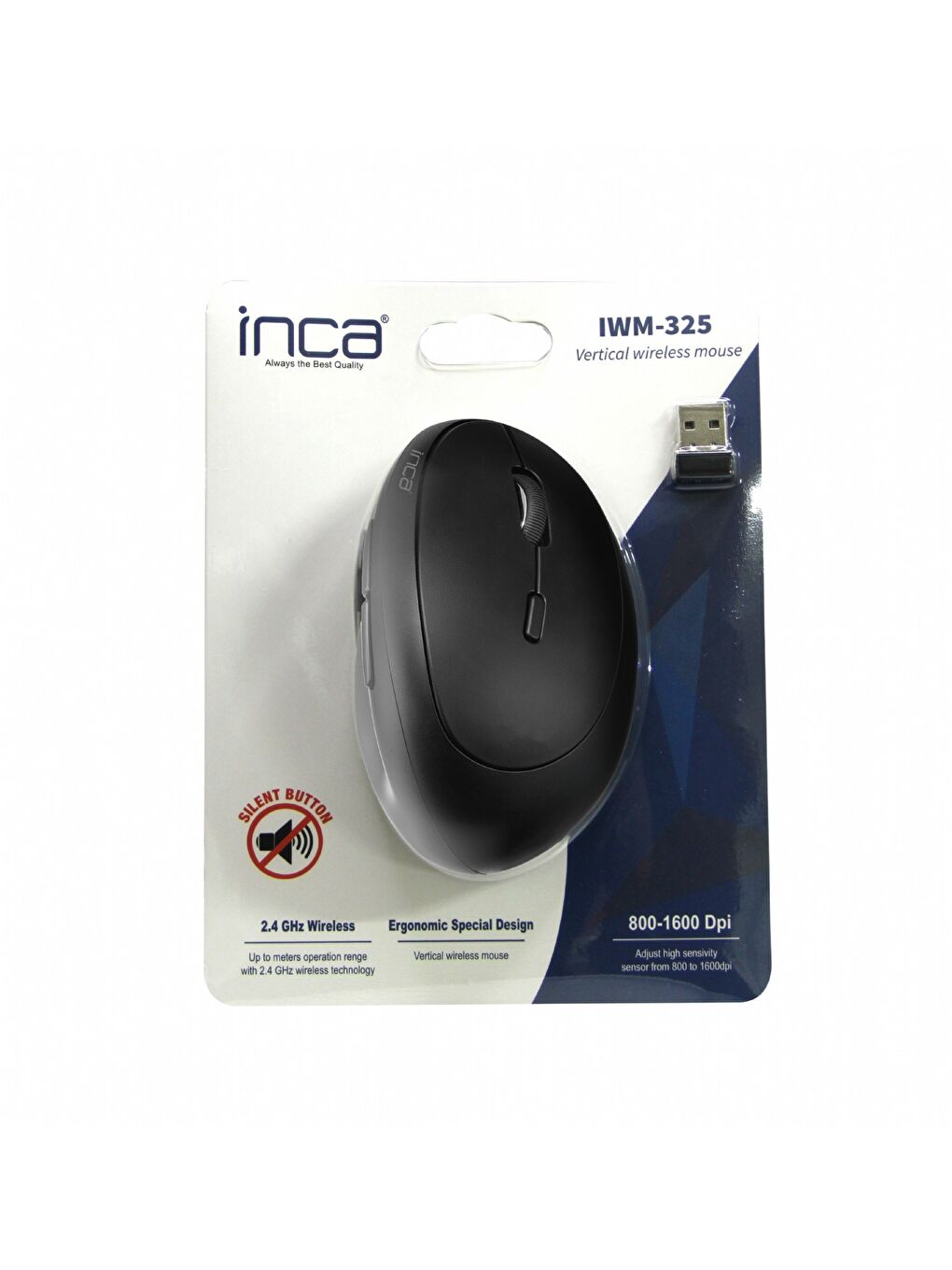 Iwm-325 1600 Dpi Wireless Kablosuz Mouse-5