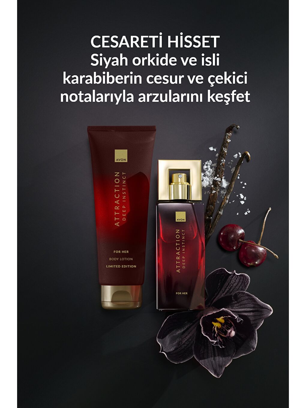 Attraction Deep Instinct Kadın Vücut Losyonu 125 Ml.-2