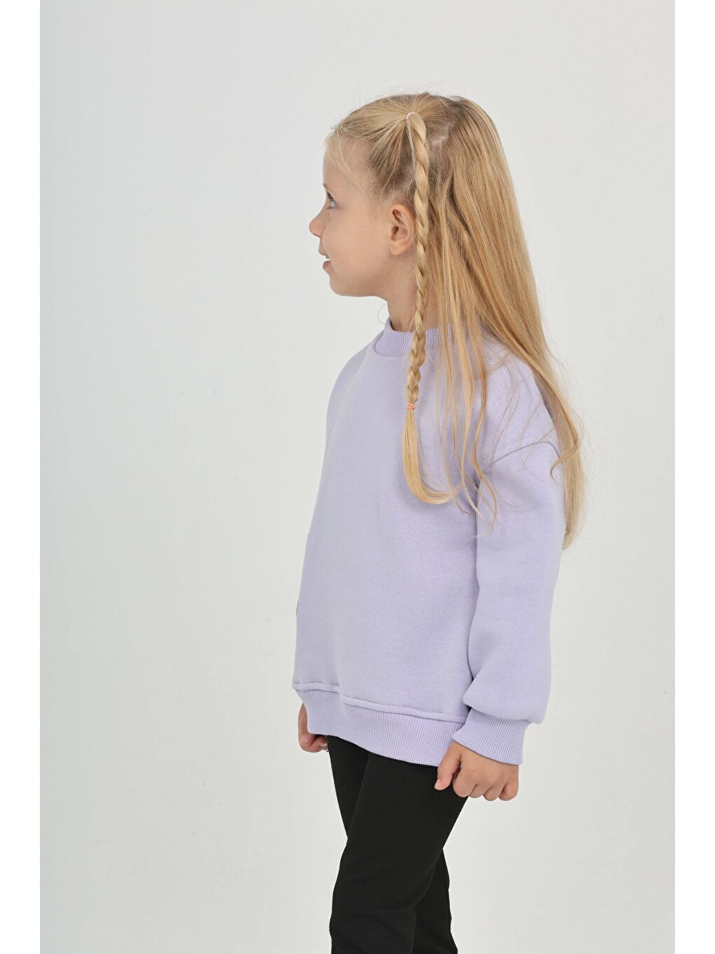Mavi Kız Çocuk Eva Fiyonk Nakışlı Sweatshırt-1