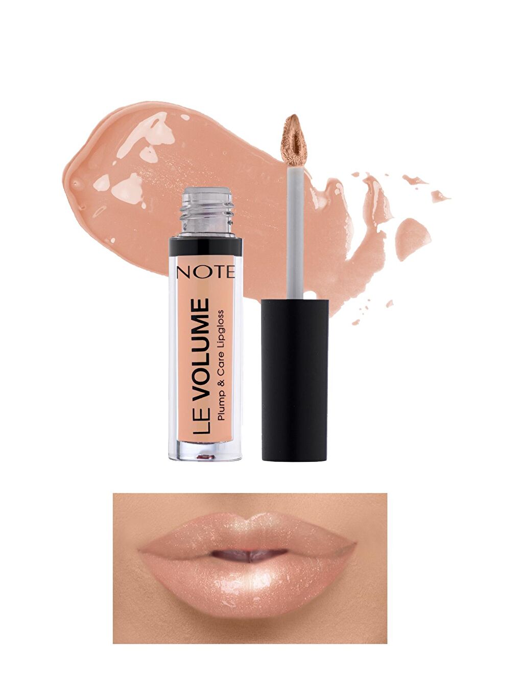 Note Cosmetique Nude Note Le Volume Plump & Care Lipgloss Dudak Parlatıcısı 16 Nude Style -  Nude - 1