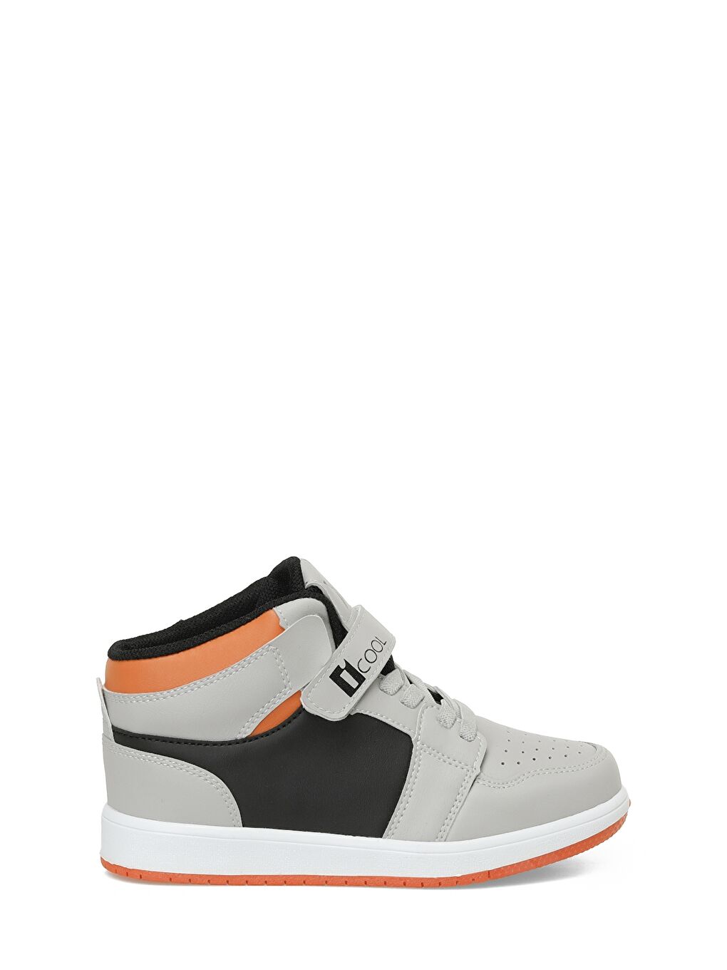 I Cool Gri-Siyah CORDEN F 4PR Gri Erkek Çocuk High Sneaker - 1