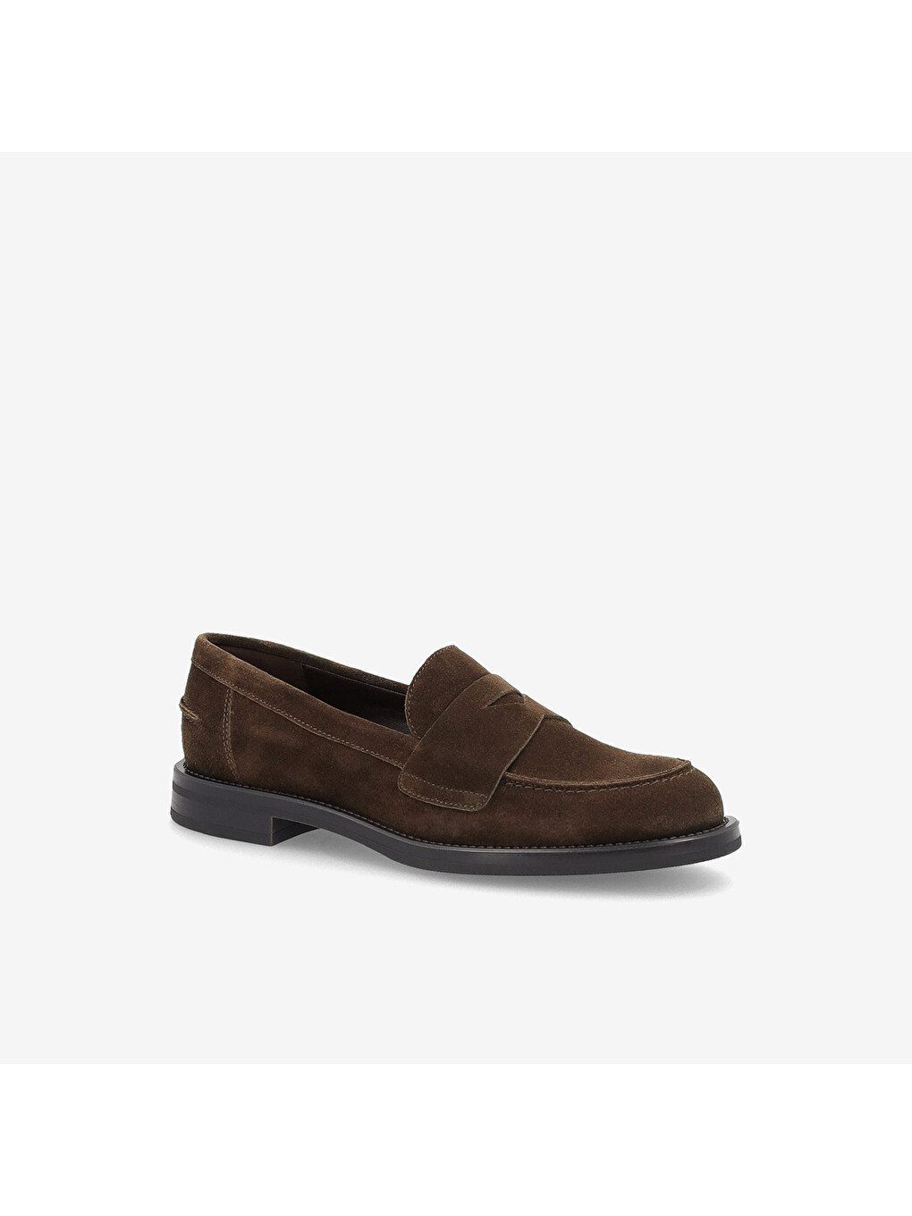 Kahverengi Kadın Acı Kahve Loafer 90c2 Softyfancy-1