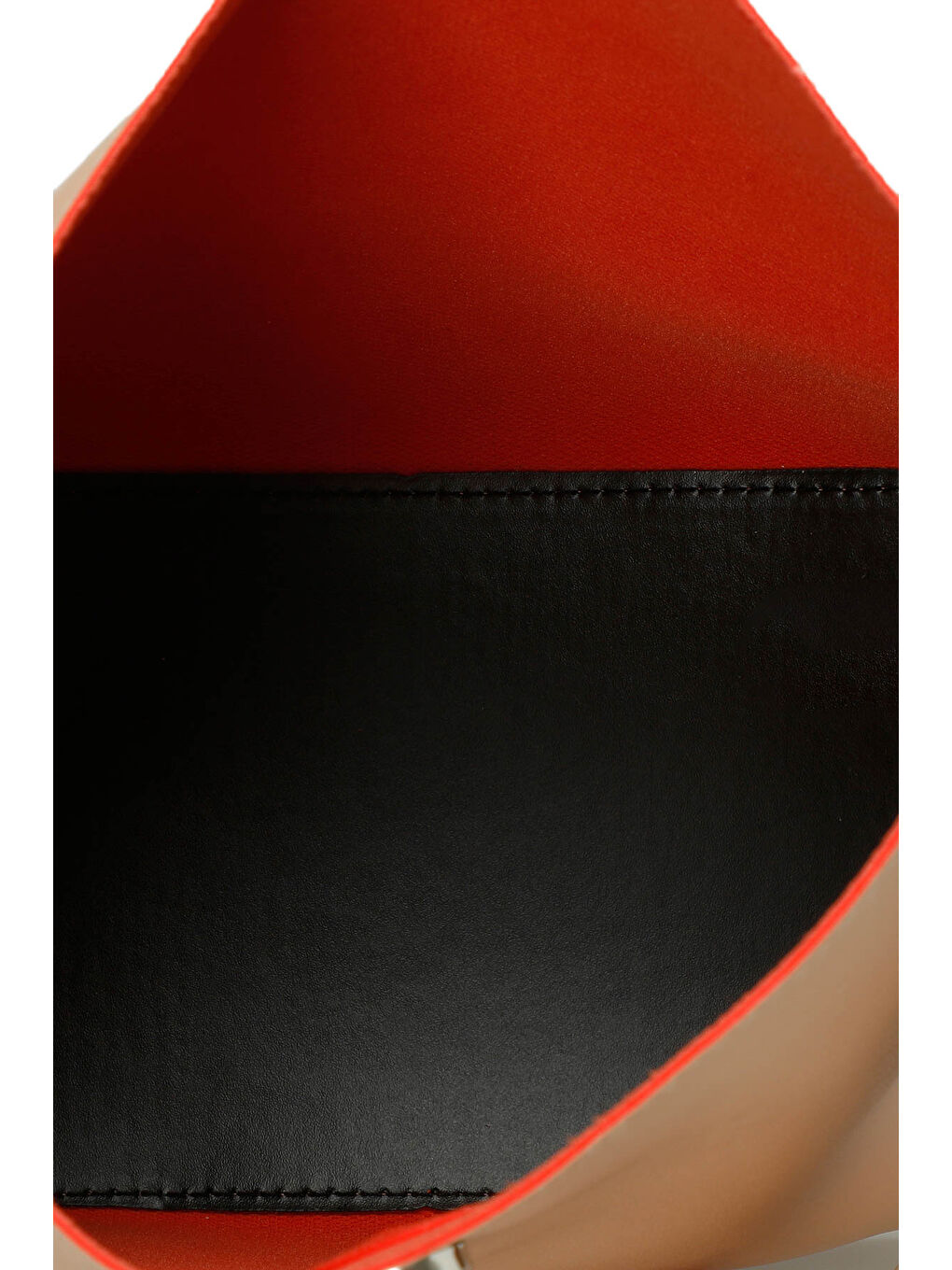 Bej CLT RENKLI BUCKET OMZ 5FX Krem Kadın Omuz Çantası-3