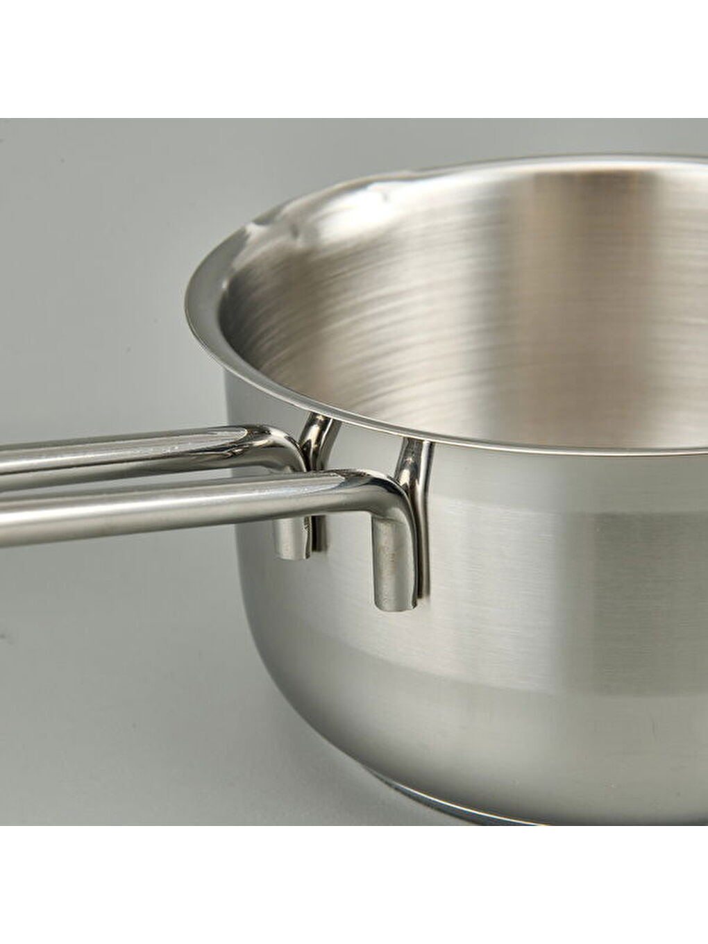 Gri Saphire Kapaksız Sütlük - Inox - 16 cm-2