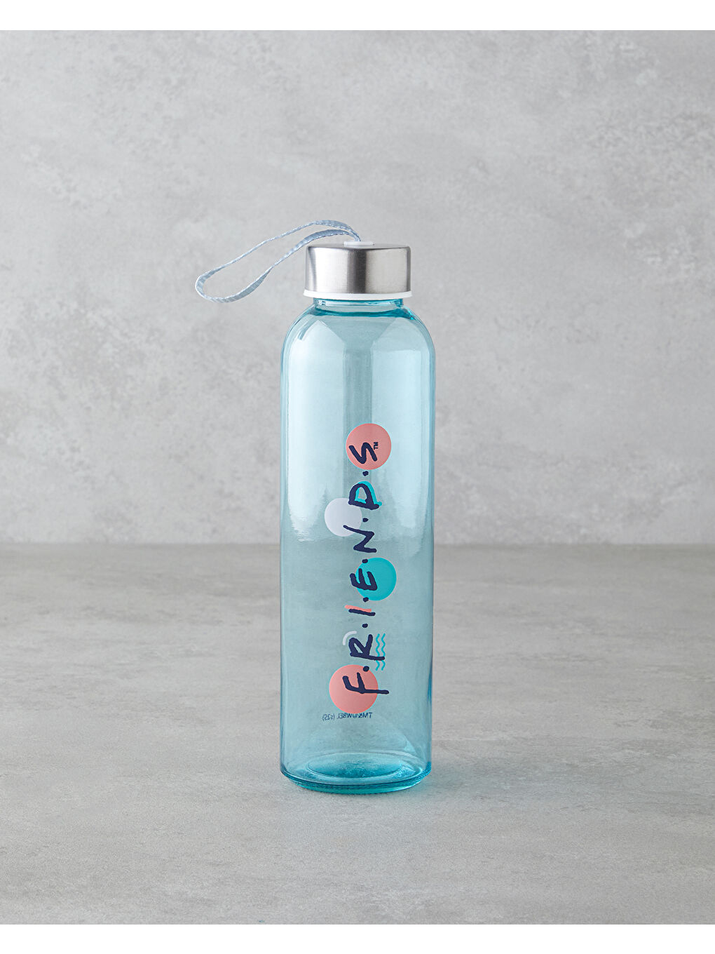 Beyaz Friends Cam Lisanslı Şişe 500 ml Renkli